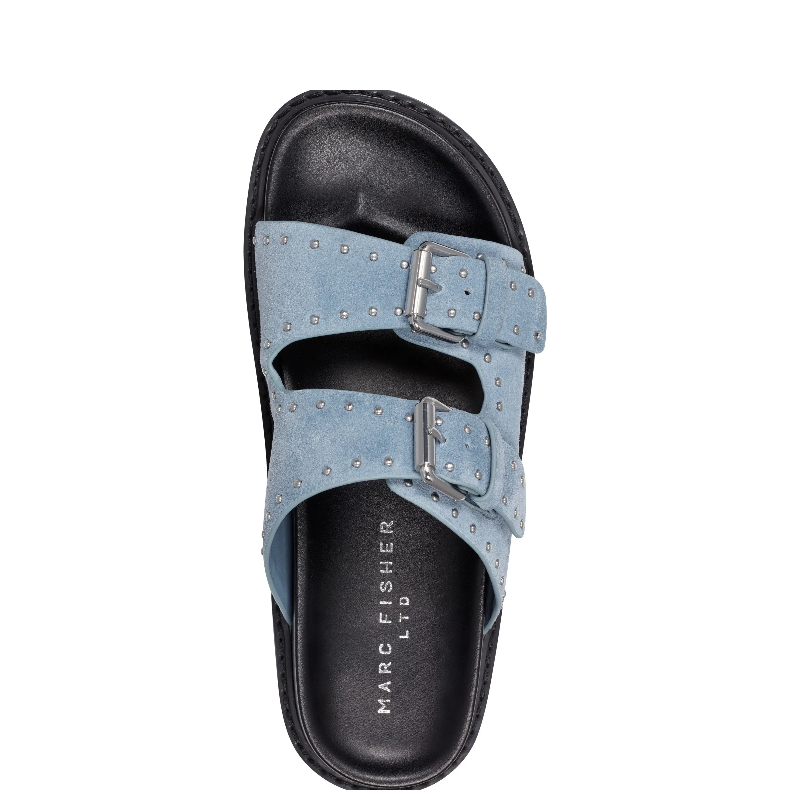 Agusta Studded Slide Sandal