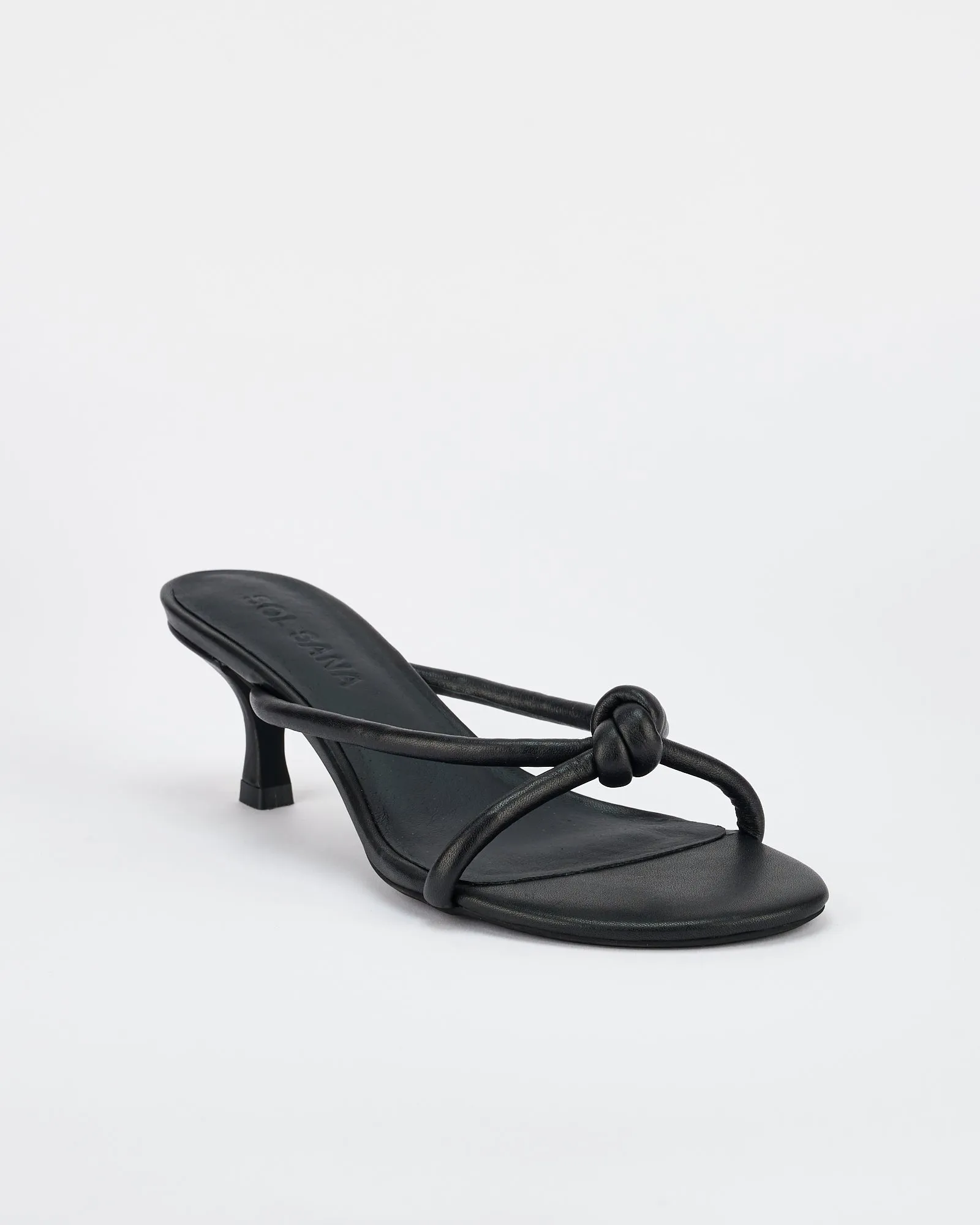 Antibes Mule Black SOL SANA