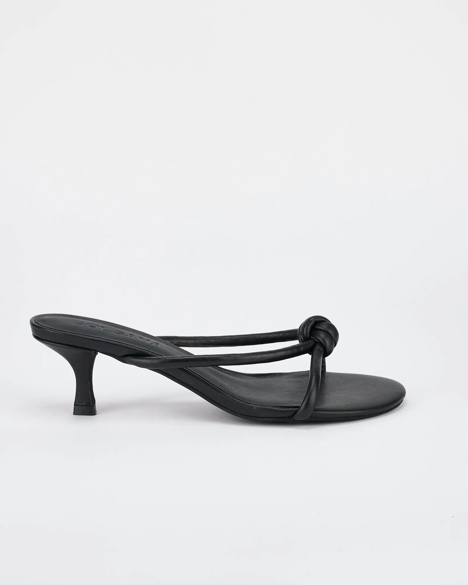 Antibes Mule Black SOL SANA