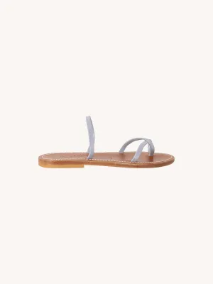 Aramis Sandal in Blue Fog