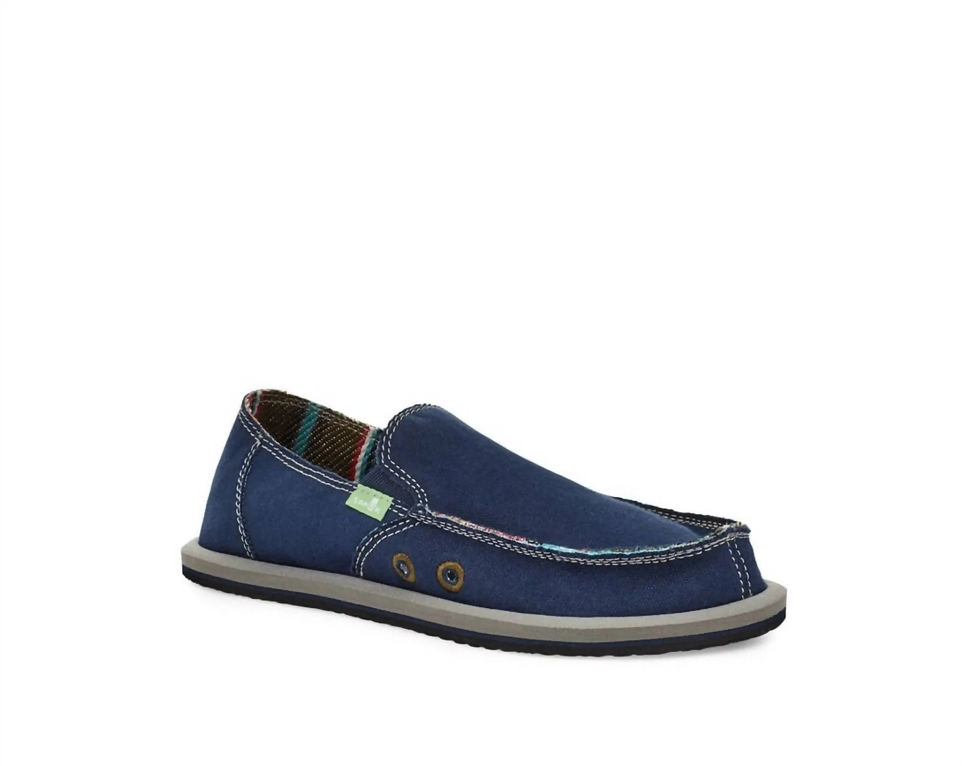 Boy's Vagabond Slip On In Navy