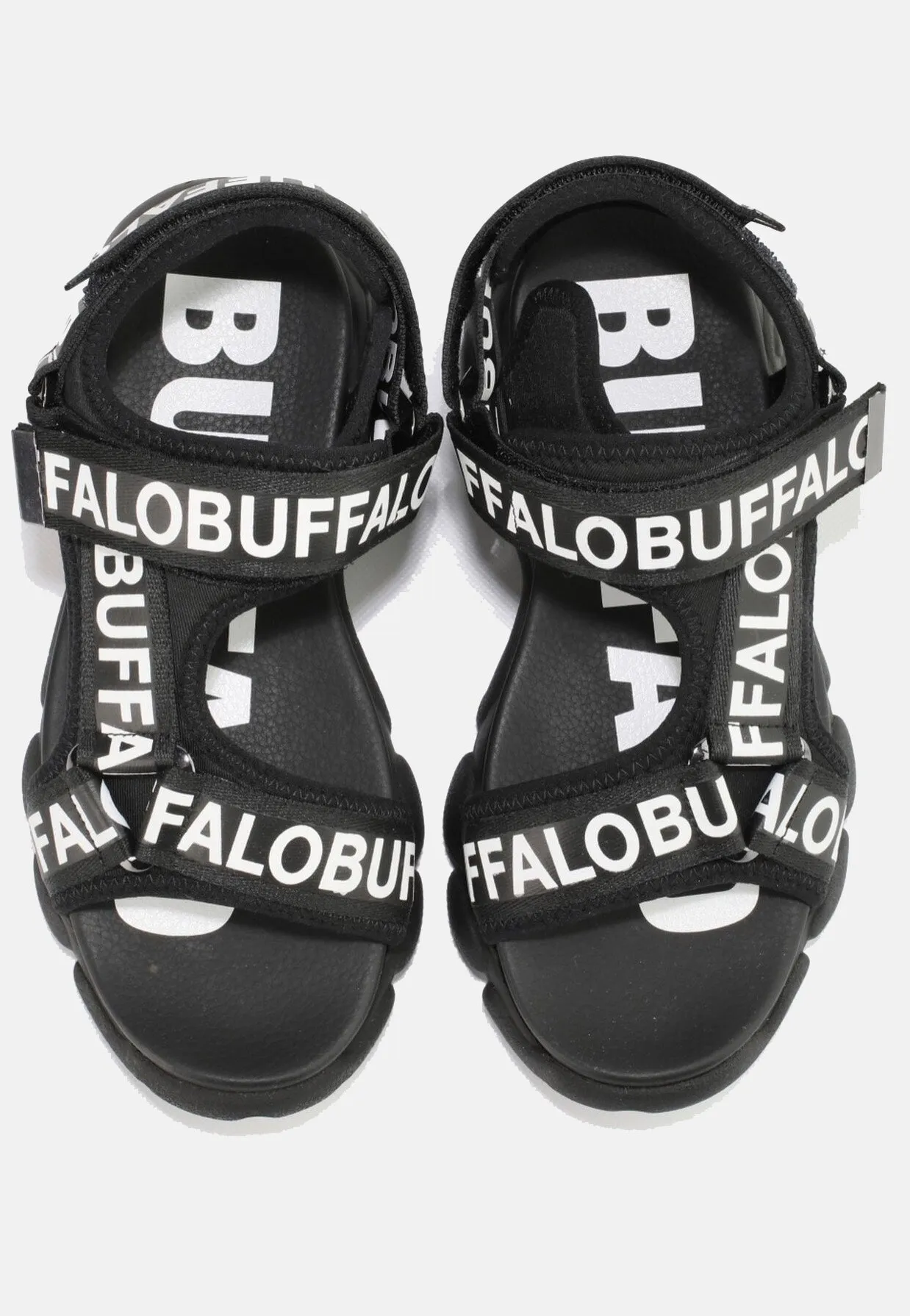 Buffalo - CLD Tec Nylon Black - Girl Sandals