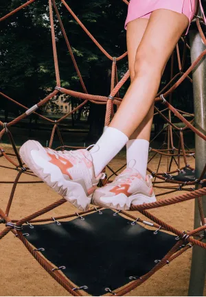 Buffalo - Trail One Cream/Rose - Girl Shoes