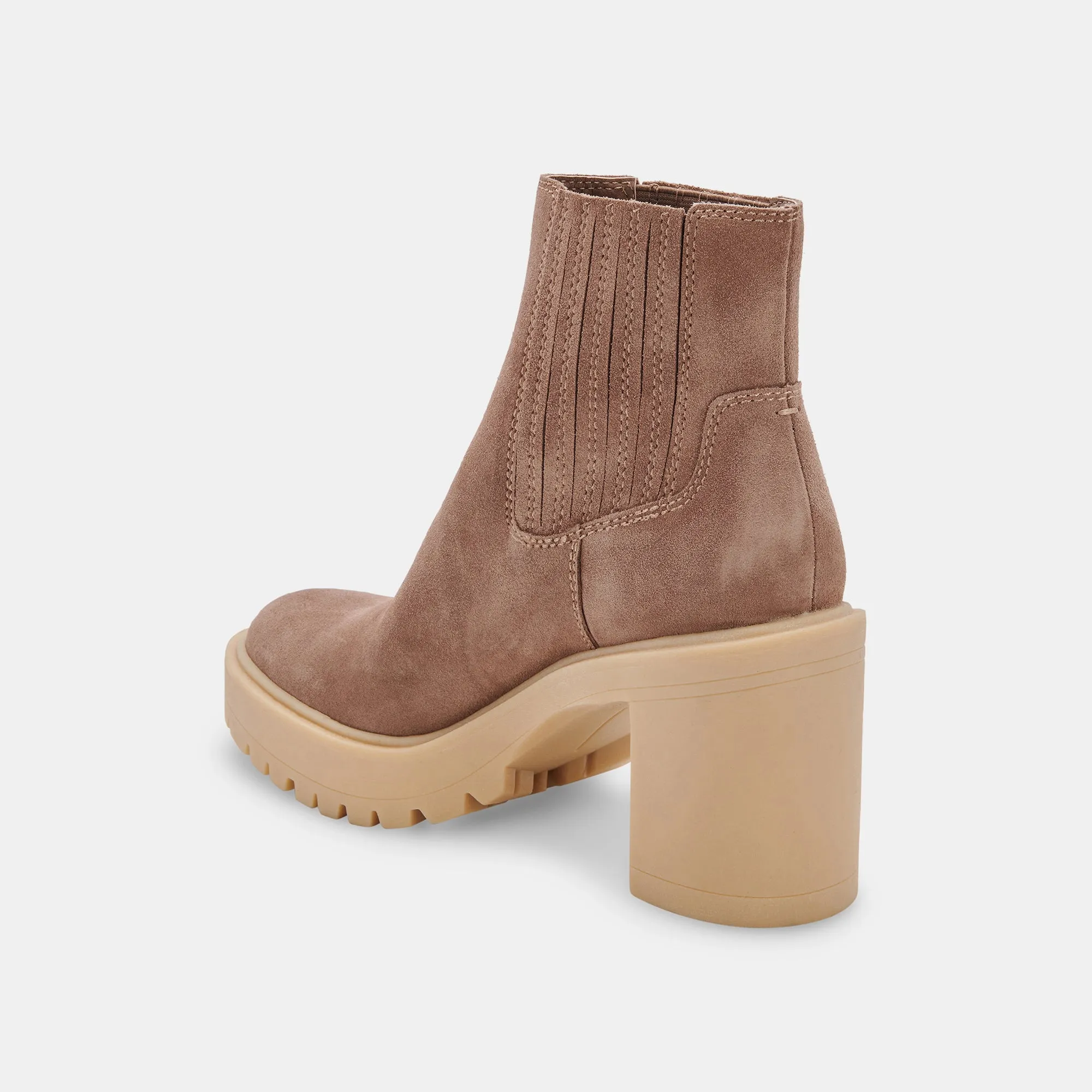 CASTER H2O BOOTIES MUSHROOM SUEDE Dolce Vita