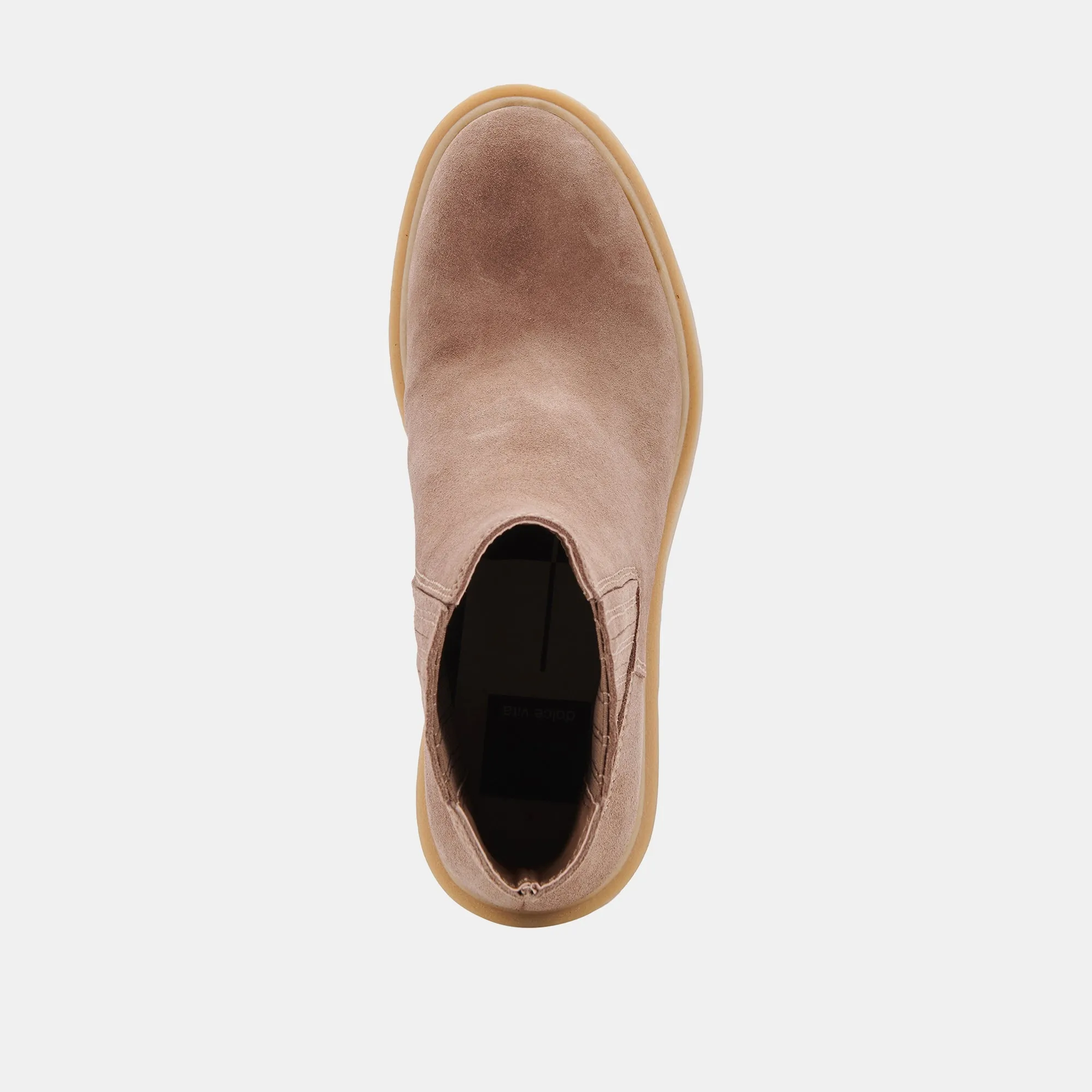 CASTER H2O BOOTIES MUSHROOM SUEDE Dolce Vita