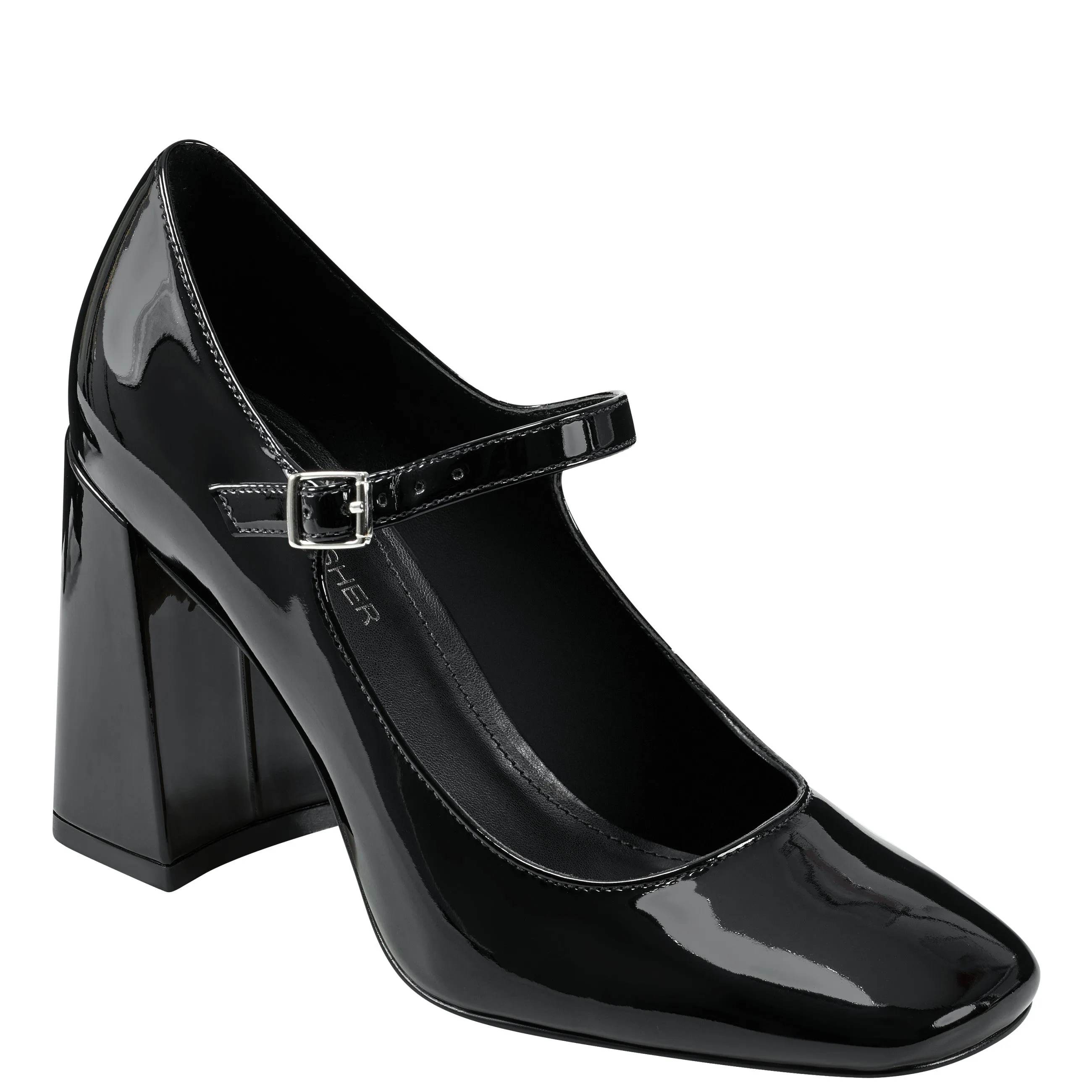 Charin Block Heel Mary Jane -MARC FISHER