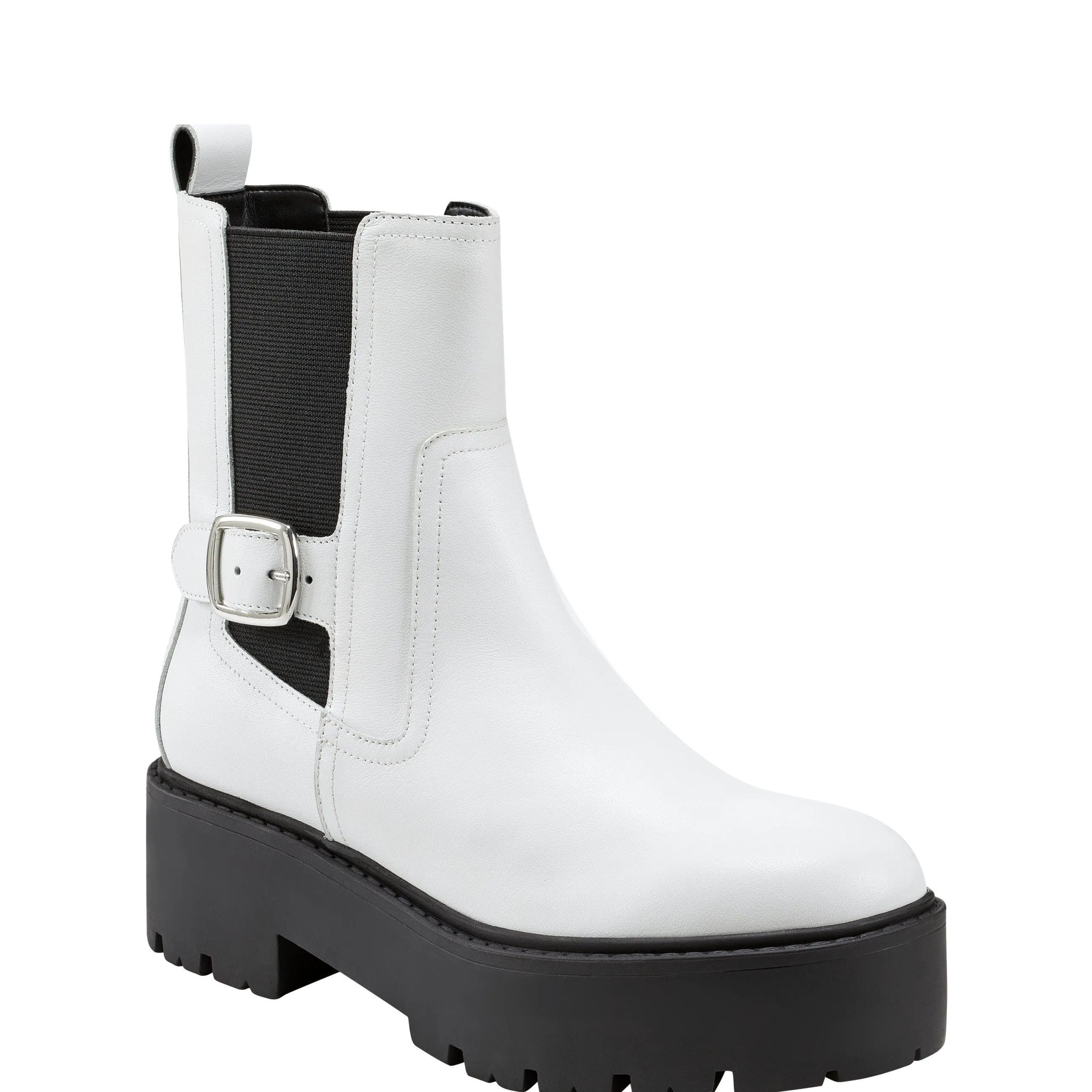 Dacilla Lug Sole Bootie -MARC FISHER