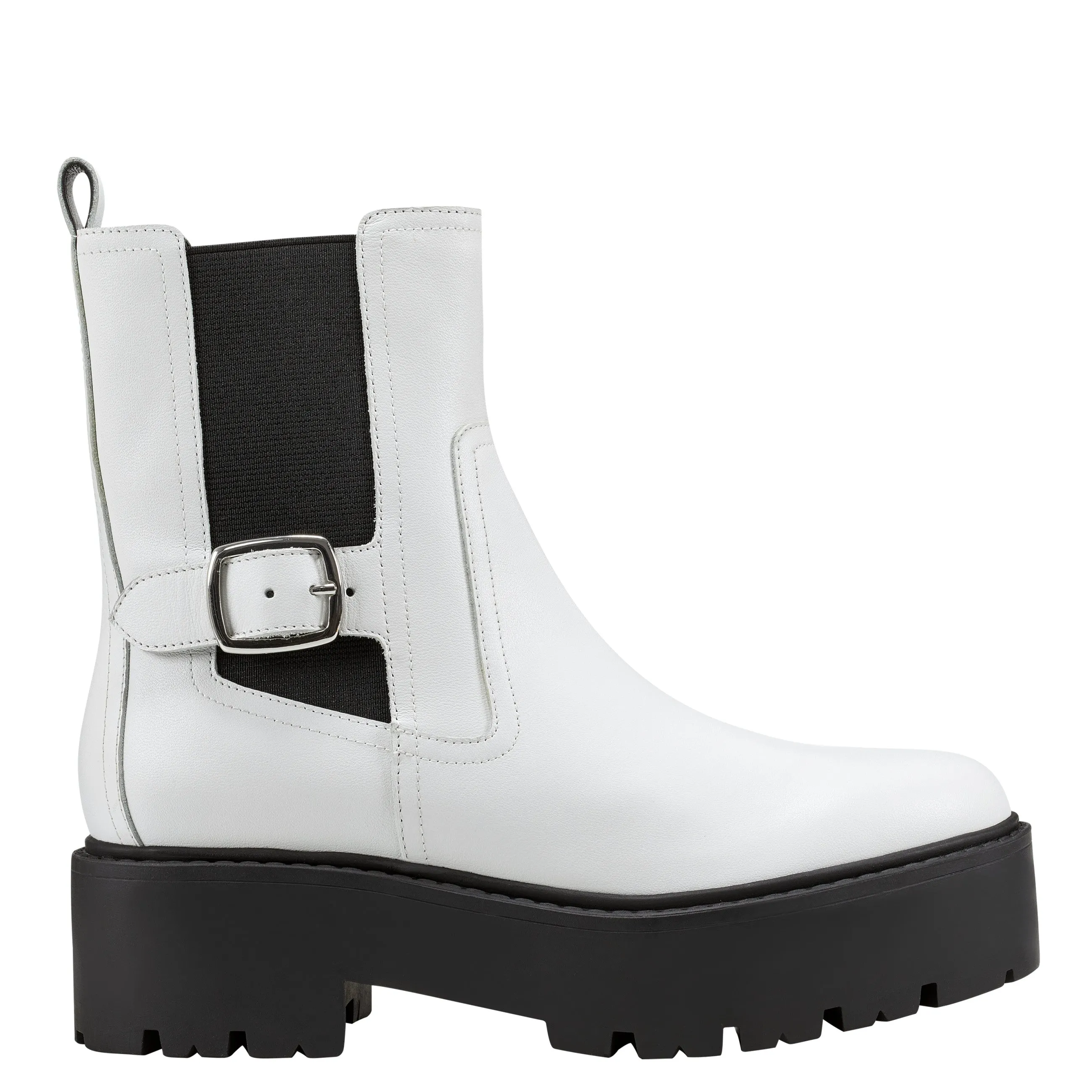 Dacilla Lug Sole Bootie -MARC FISHER