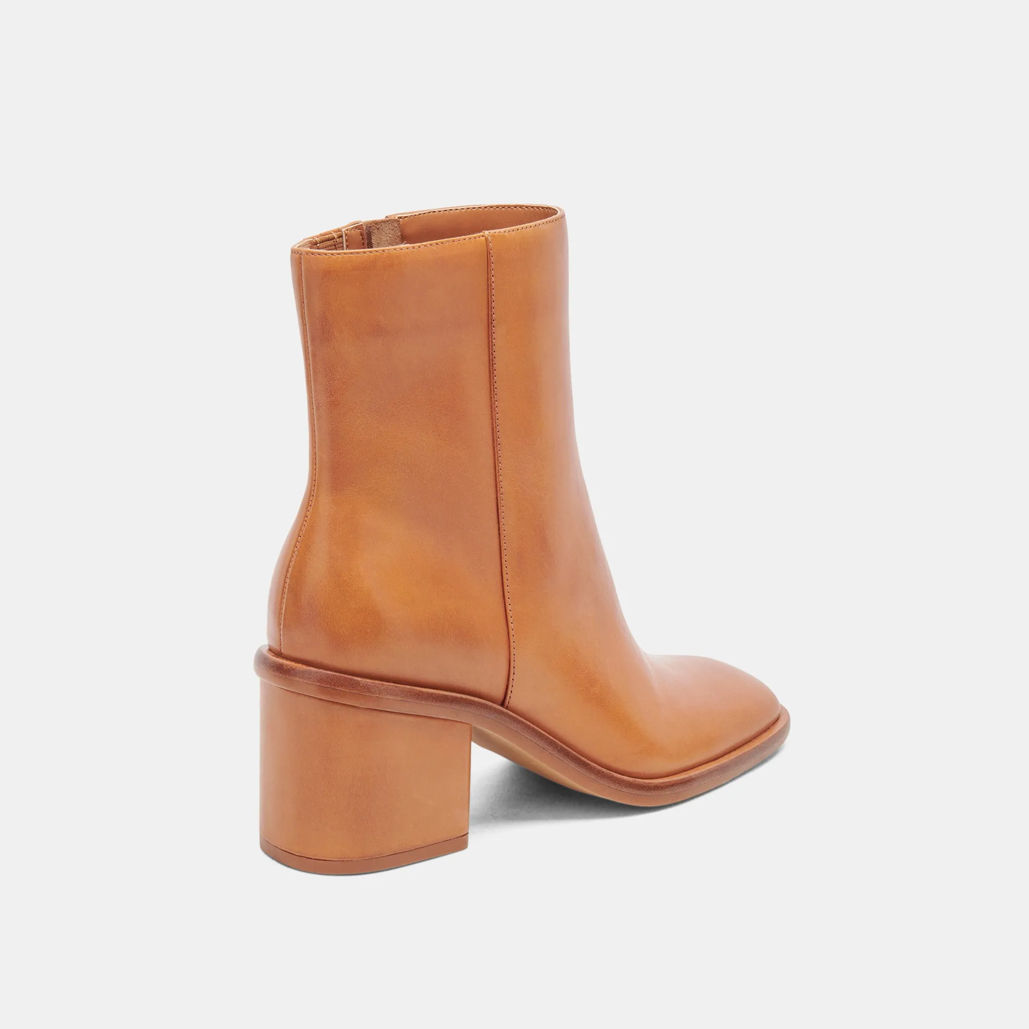 DAPPER BOOTIES TAN LEATHER Dolce Vita
