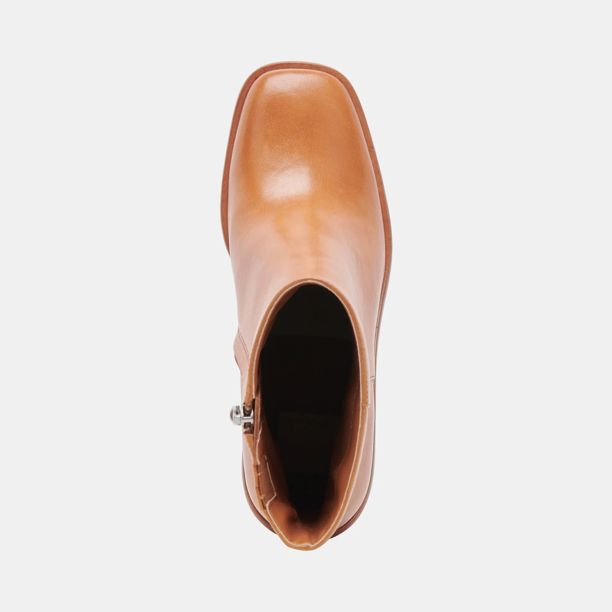 DAPPER BOOTIES TAN LEATHER Dolce Vita