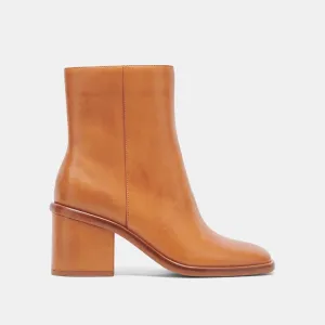 DAPPER BOOTIES TAN LEATHER Dolce Vita