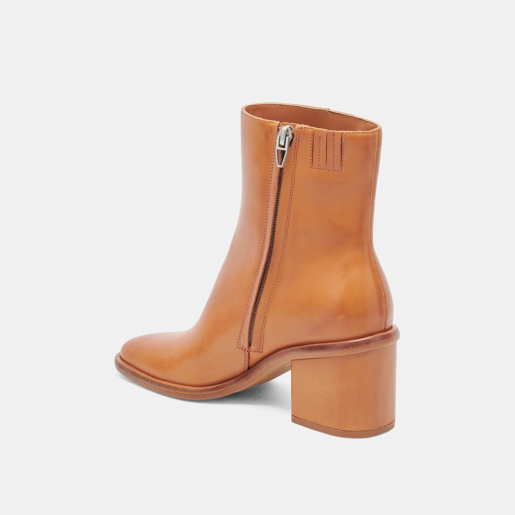 DAPPER BOOTIES TAN LEATHER Dolce Vita
