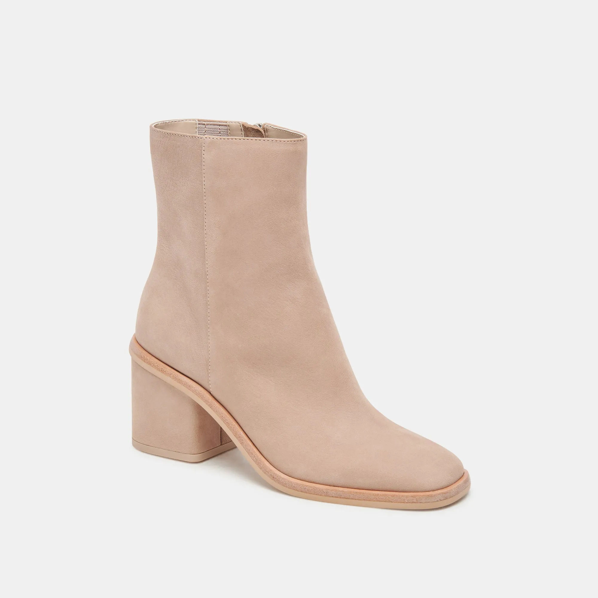 DAPPER BOOTIES TAUPE NUBUCK Dolce Vita