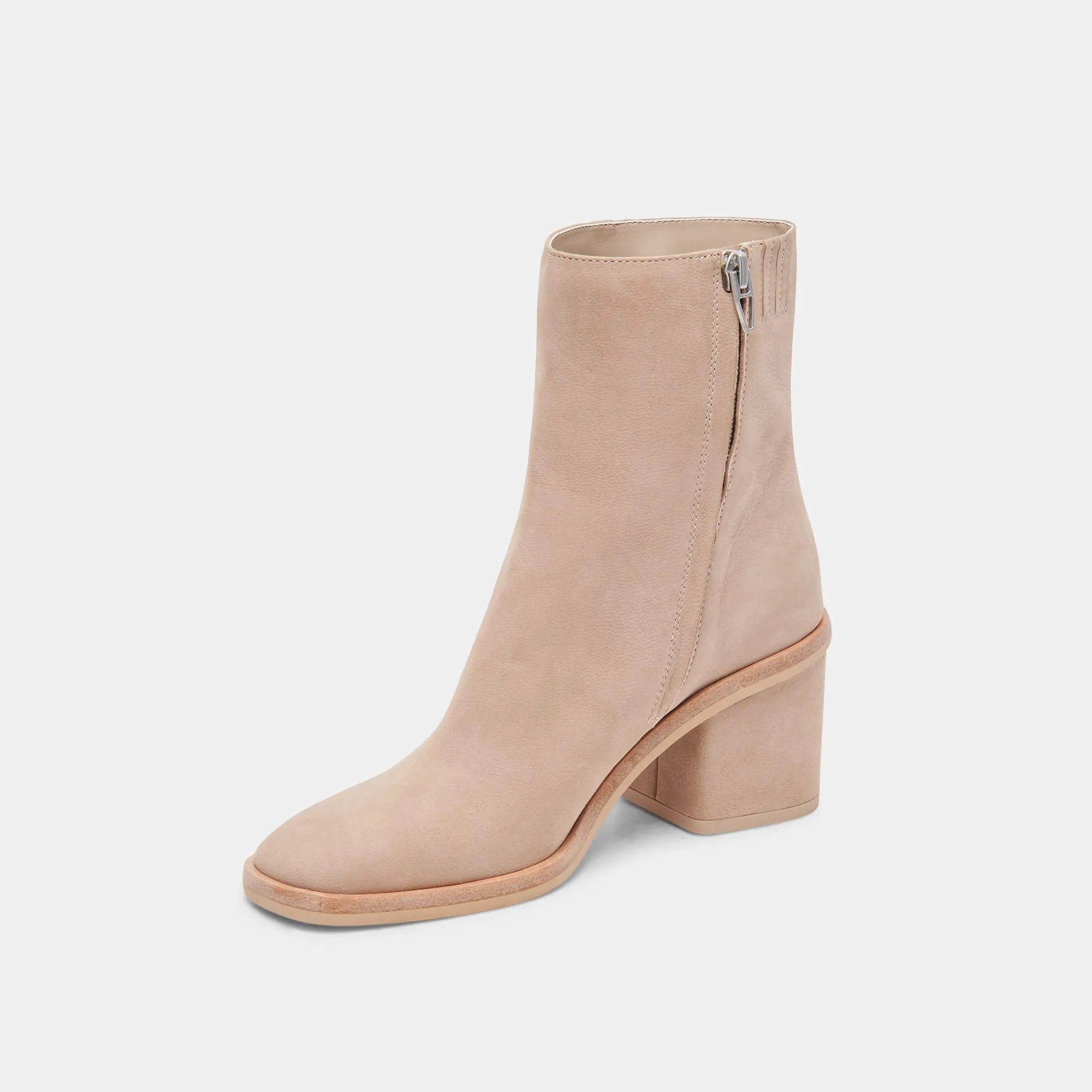 DAPPER BOOTIES TAUPE NUBUCK Dolce Vita