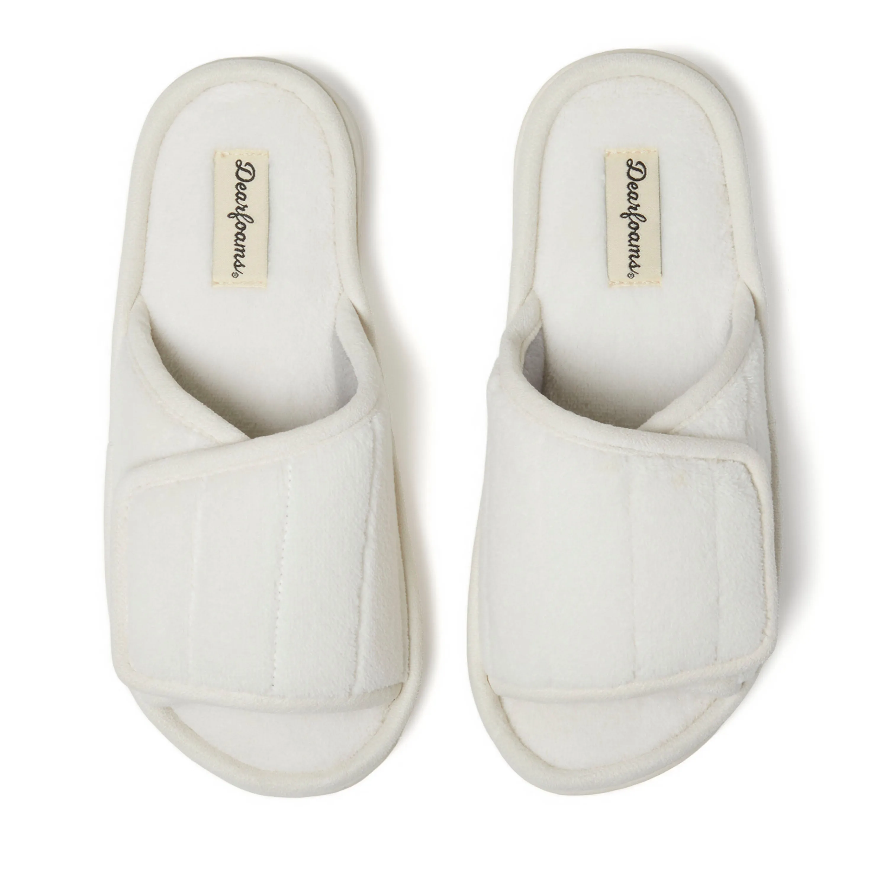 Dearfoams Women's Mickey Terry Slide