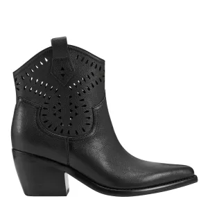 Elyma Perferated Western Bootie -MARC FISHER