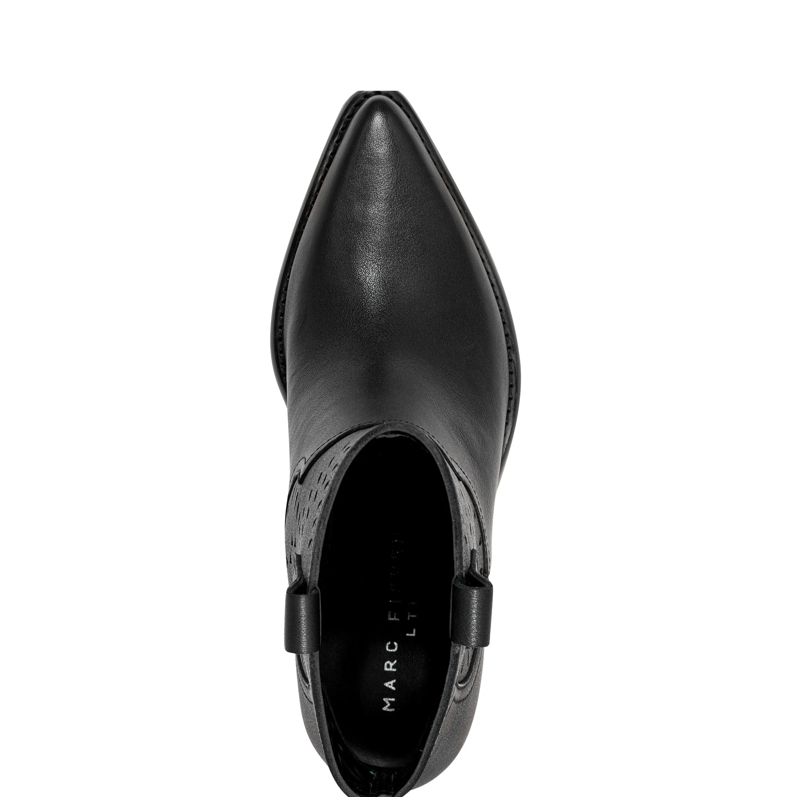 Elyma Perferated Western Bootie -MARC FISHER