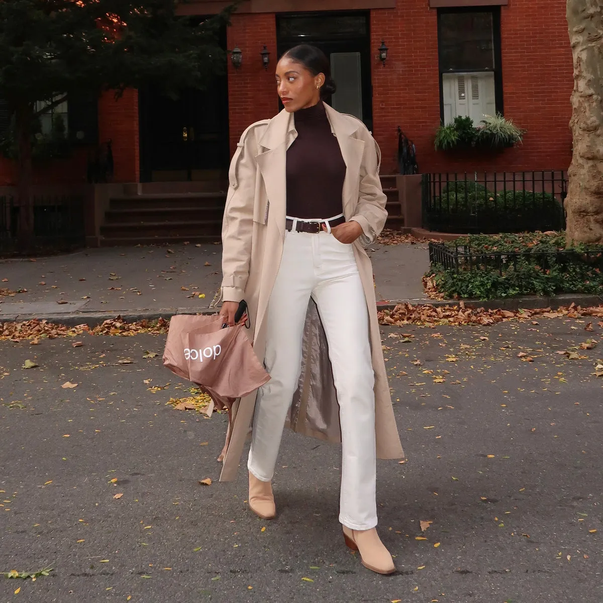 FAHARI H2O BOOTIES CAMEL SUEDE Dolce Vita