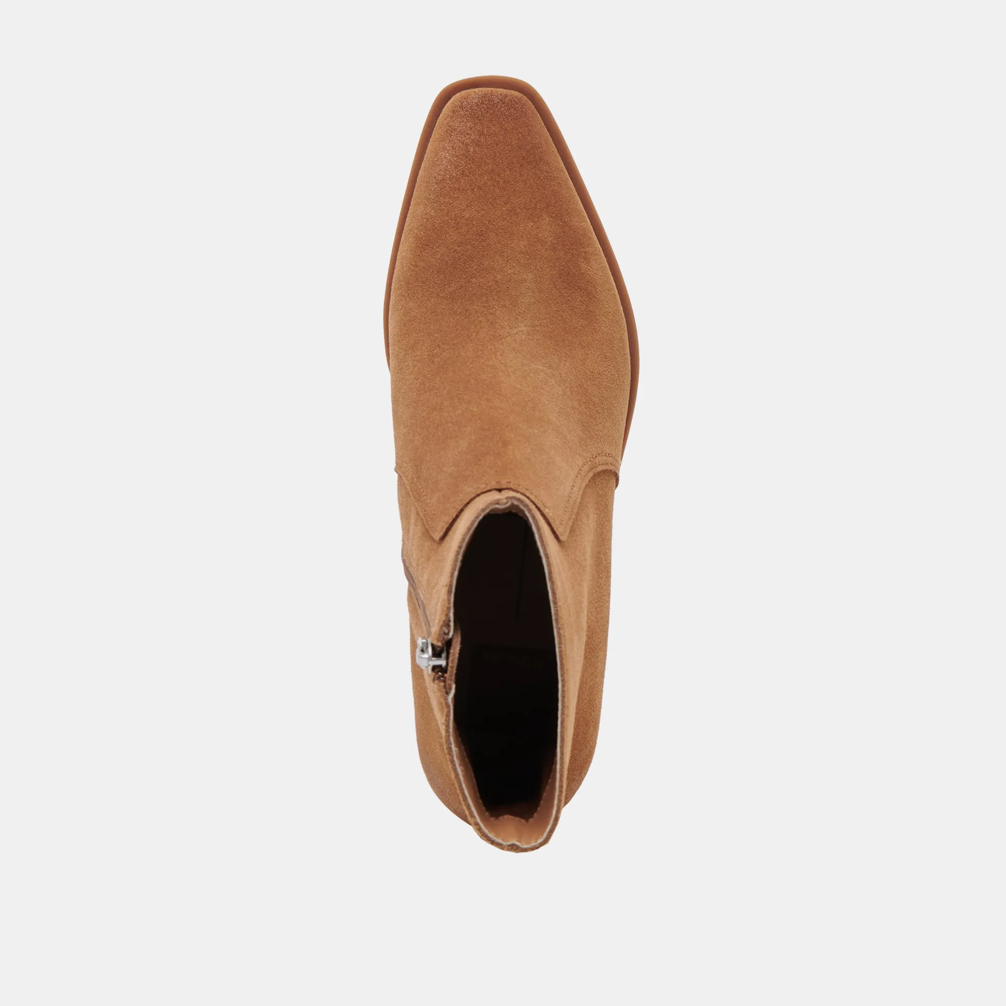 FAHARI H2O WIDE BOOTIES BROWN SUEDE Dolce Vita
