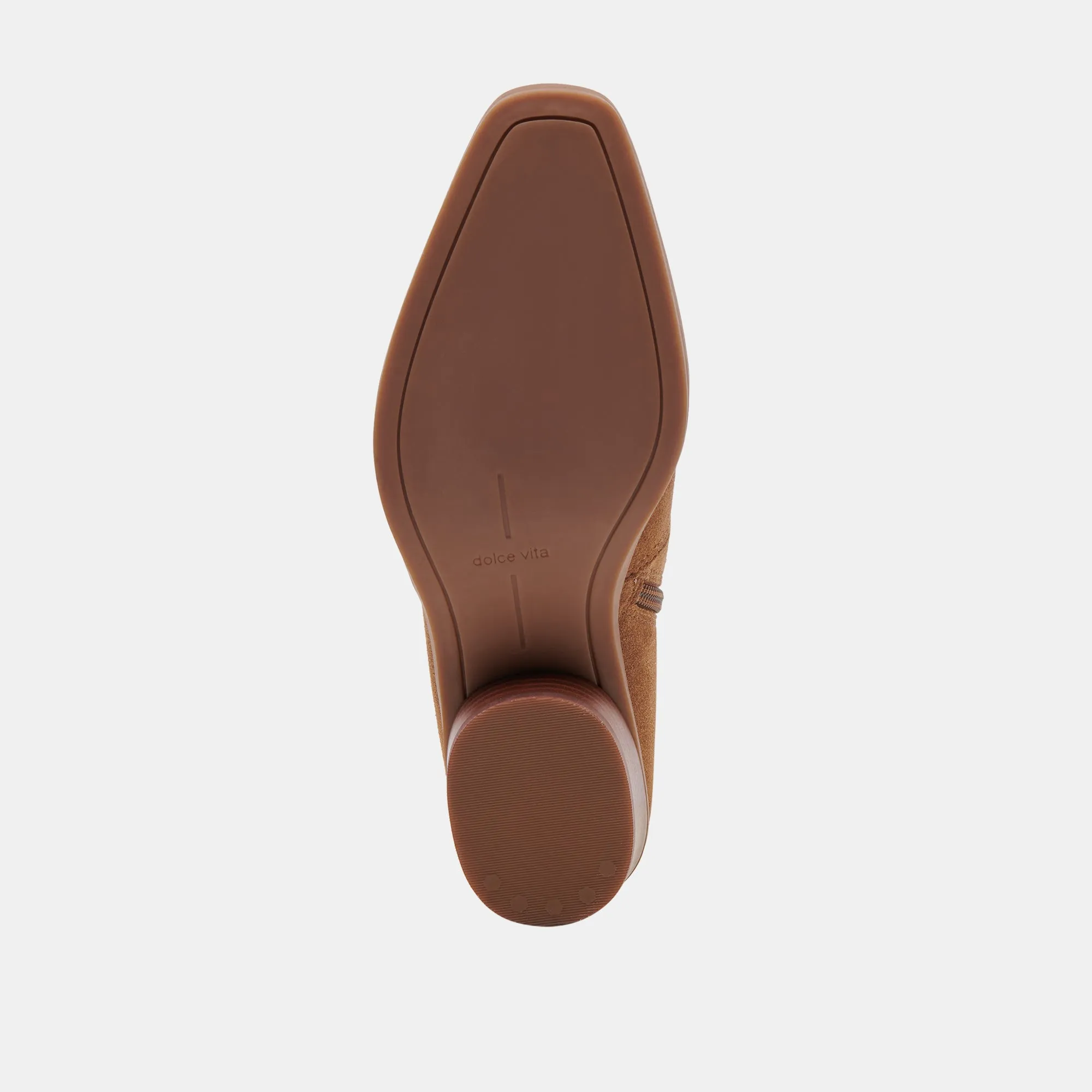 FAHARI H2O WIDE BOOTIES BROWN SUEDE Dolce Vita