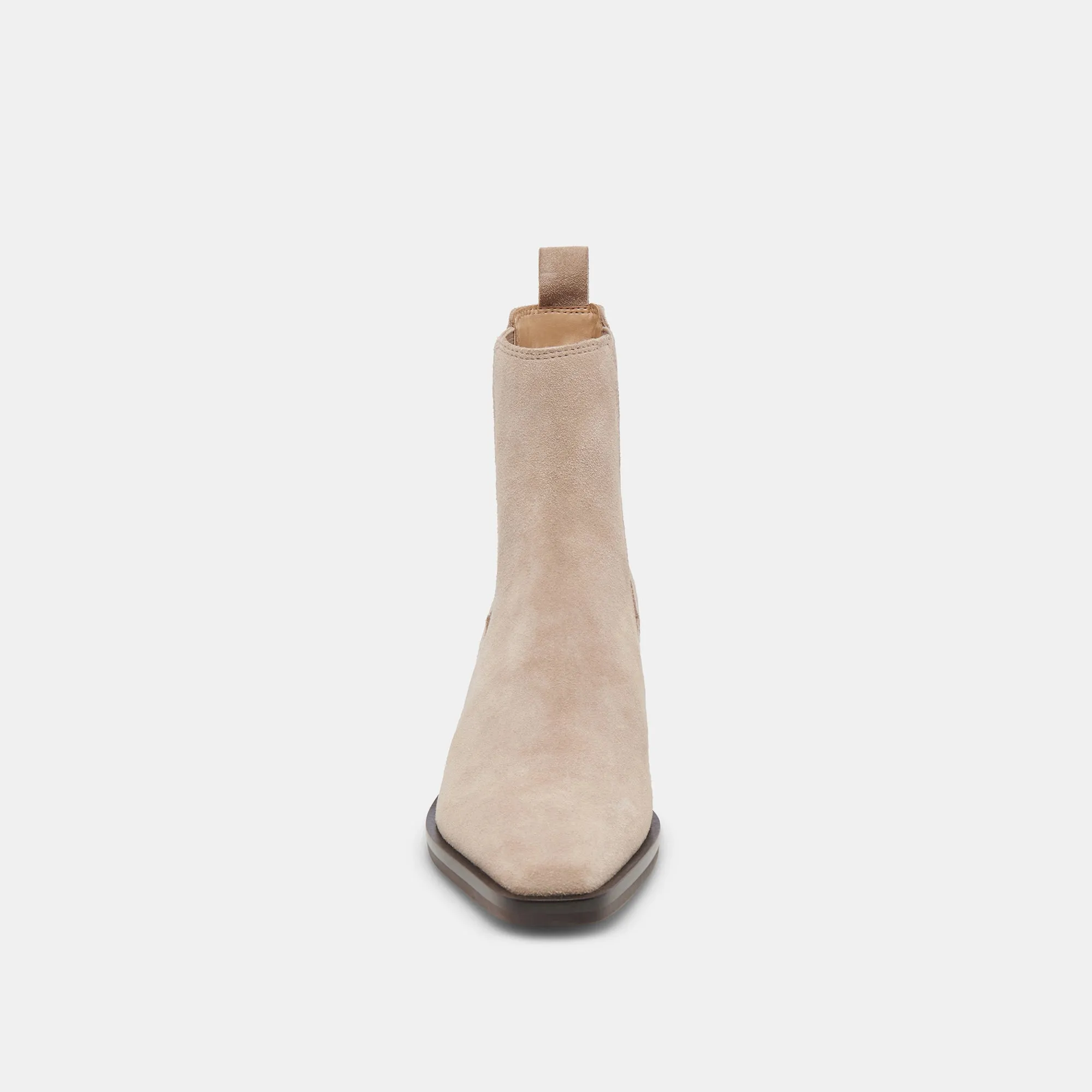 FOSTER BOOTIES TAUPE SUEDE Dolce Vita