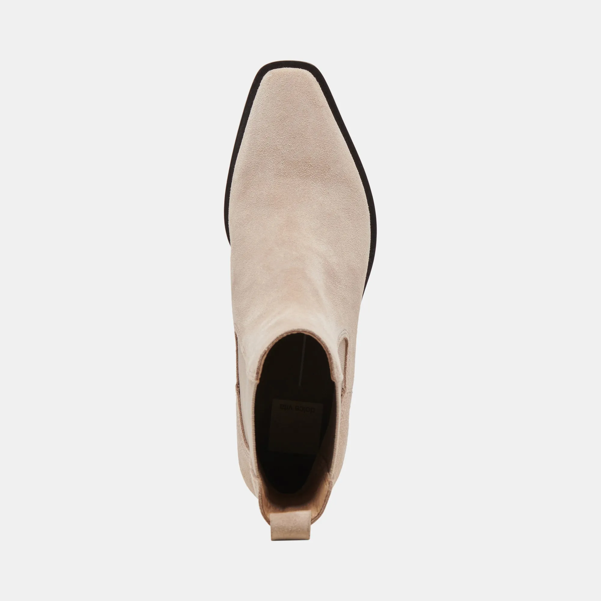 FOSTER BOOTIES TAUPE SUEDE Dolce Vita