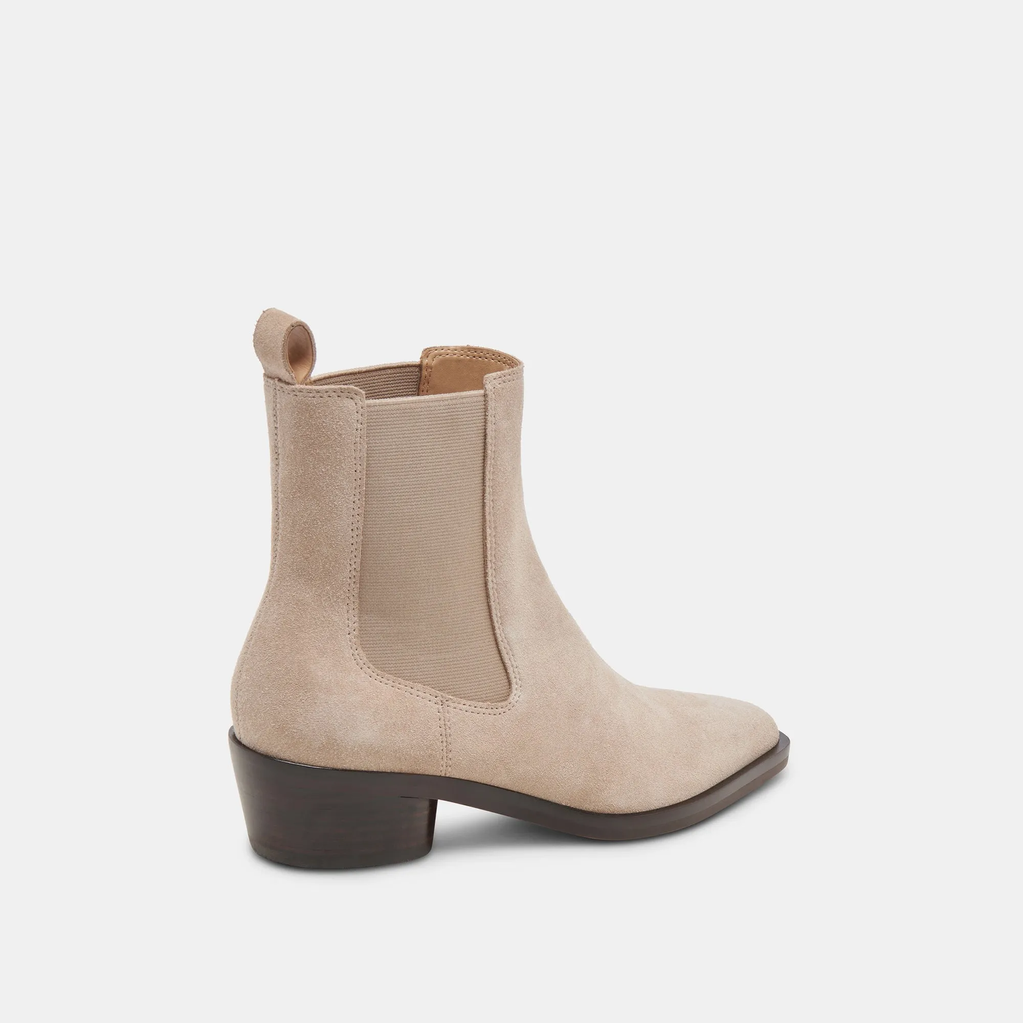 FOSTER BOOTIES TAUPE SUEDE Dolce Vita