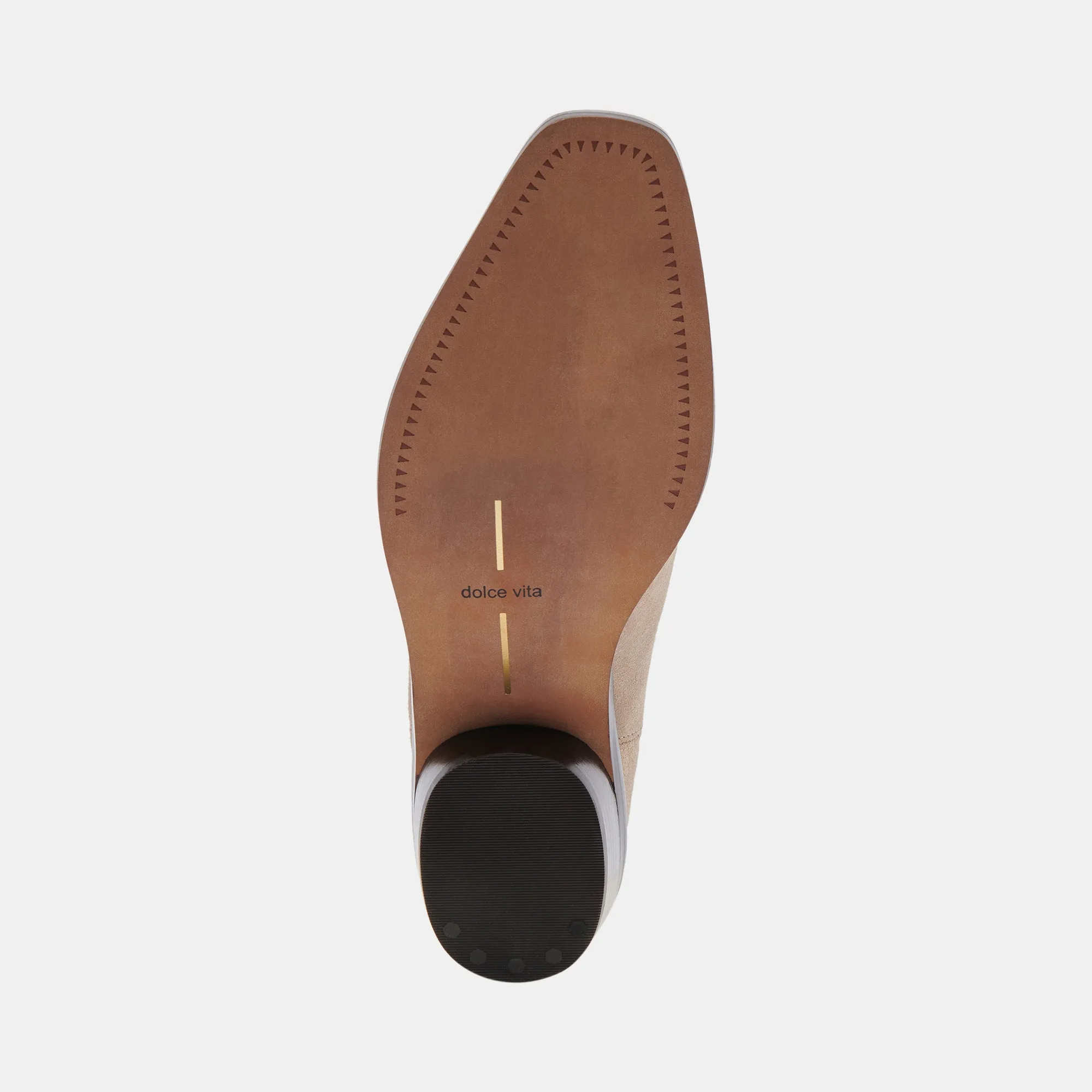 FOSTER BOOTIES TAUPE SUEDE Dolce Vita