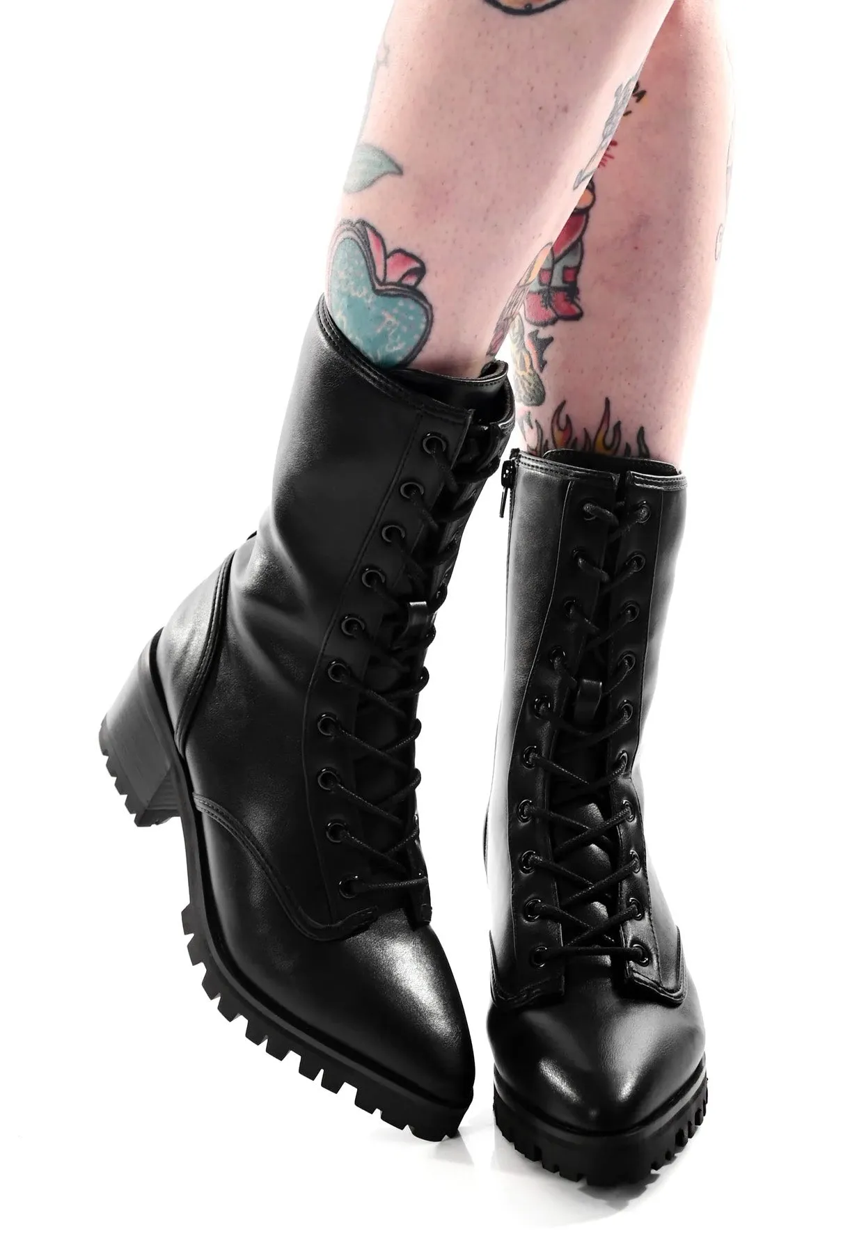 Foxblood - Essex Black - Girl Shoes
