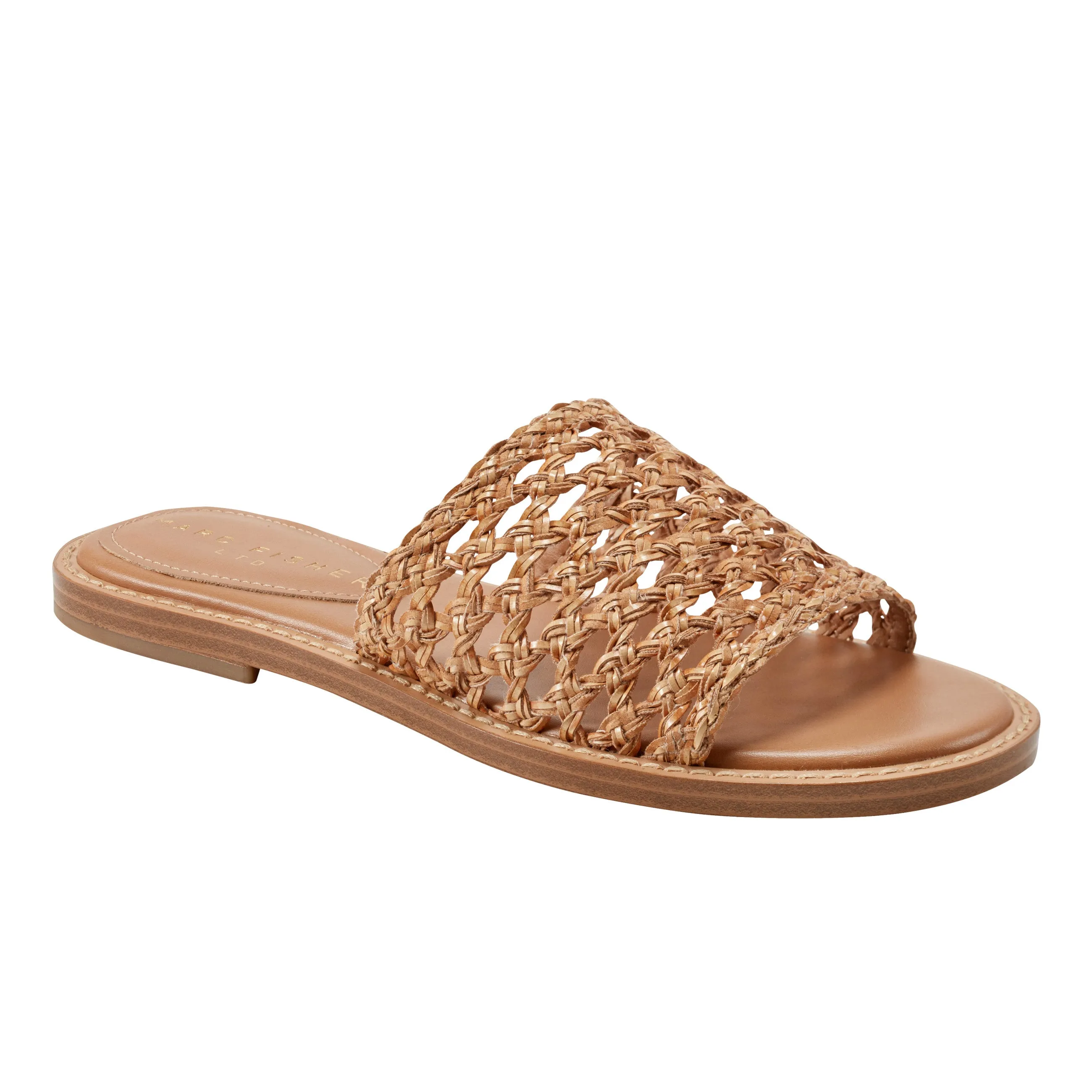 Glynne Woven Flat Sandal