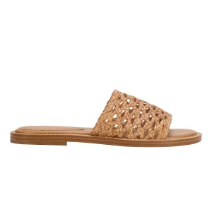 Glynne Woven Flat Sandal