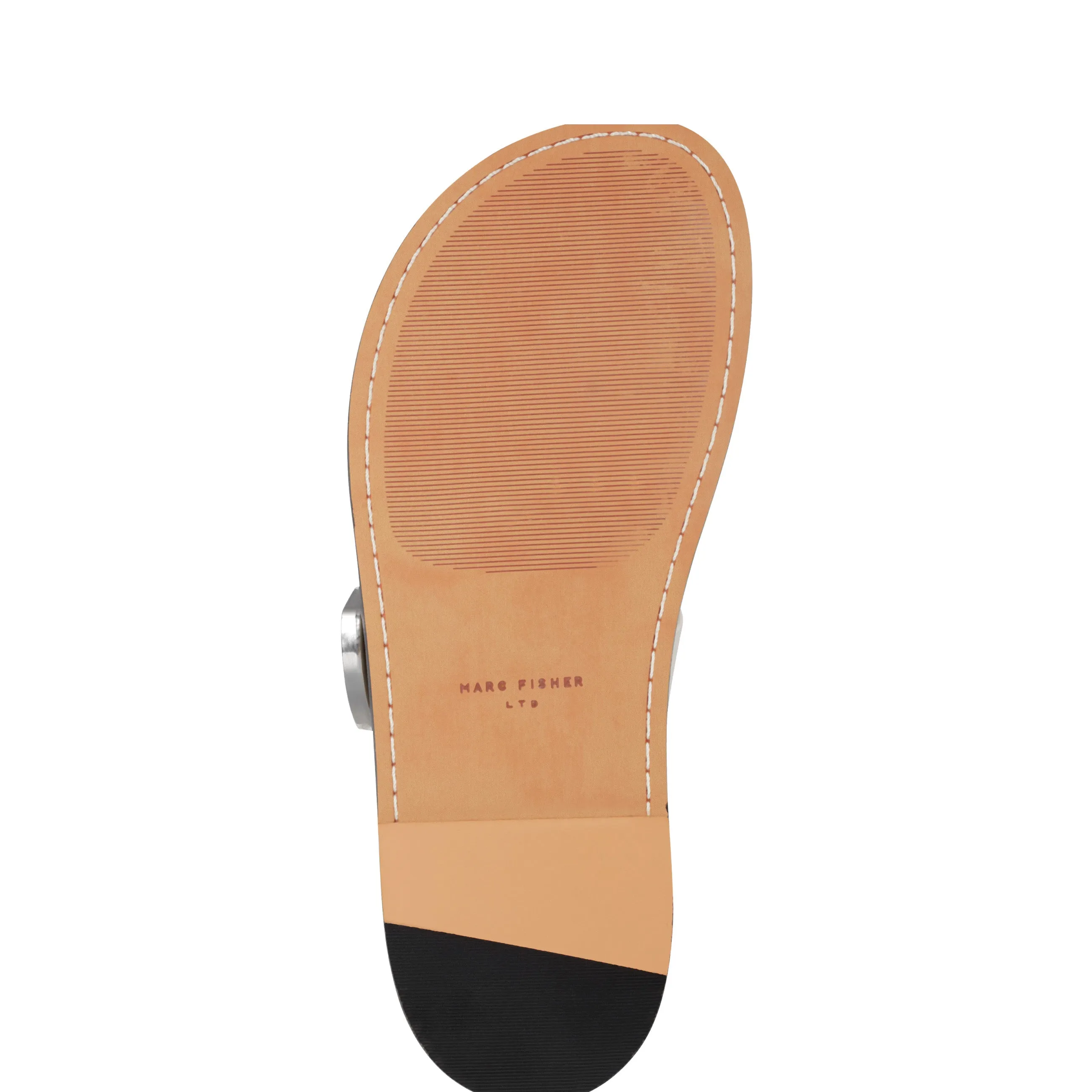 Hallyn Flat Slide Sandal -MARC FISHER