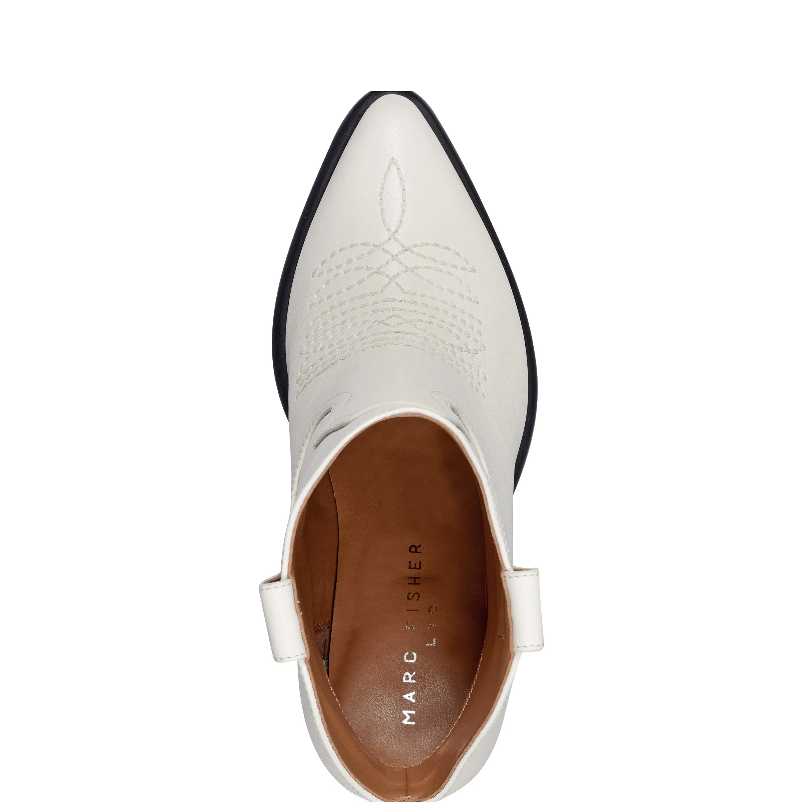 Jalella Detailed Western Bootie -MARC FISHER