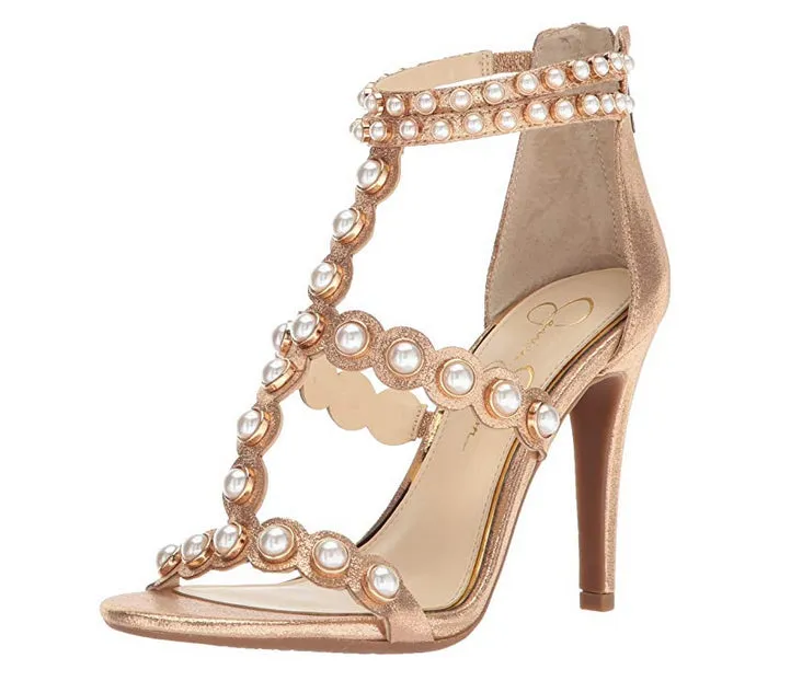 Jessica Simpson Women's Eleia Heeled Sandal, Color Options