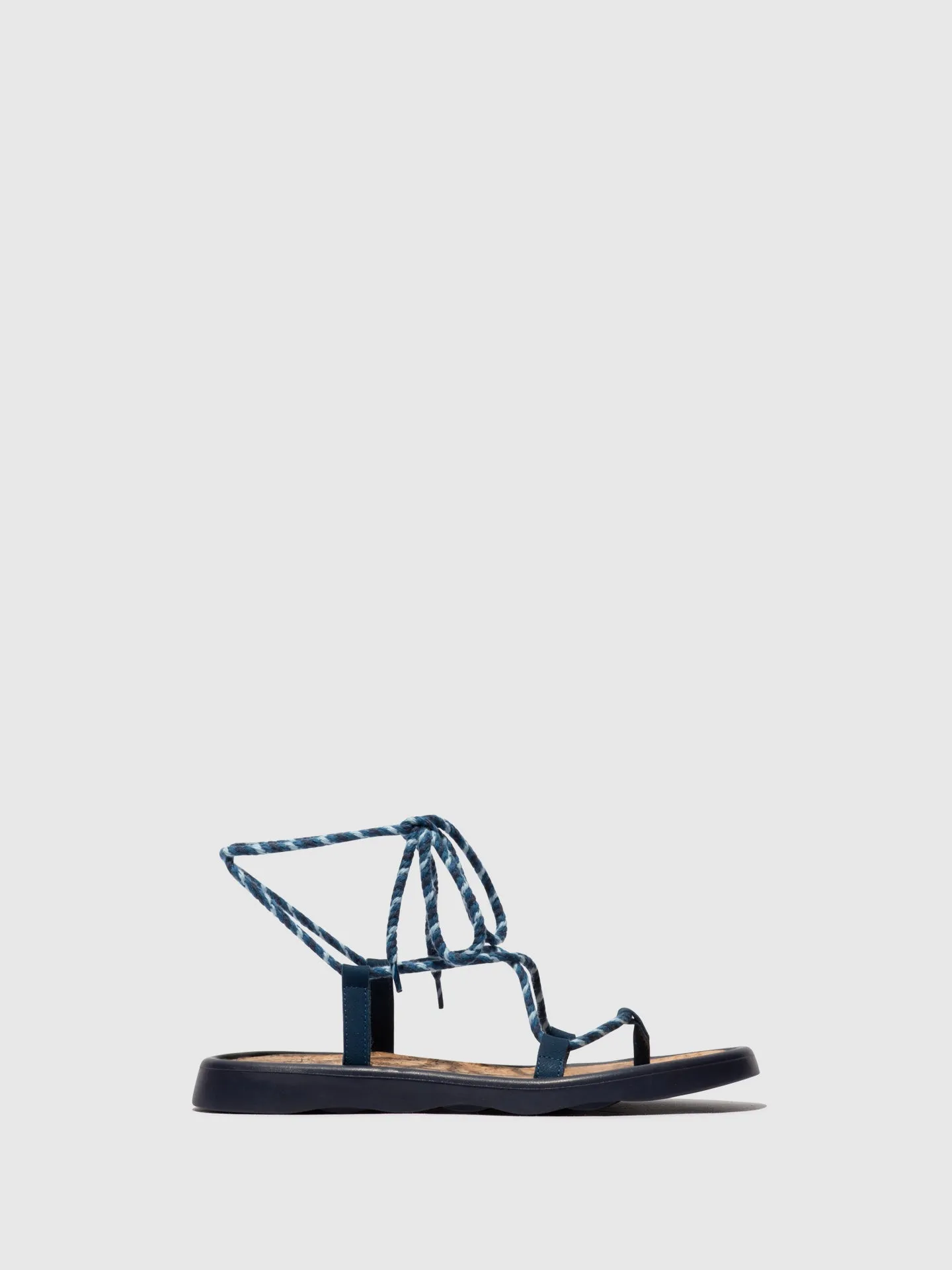 Lace-up Sandals TACE874FLY BLUE