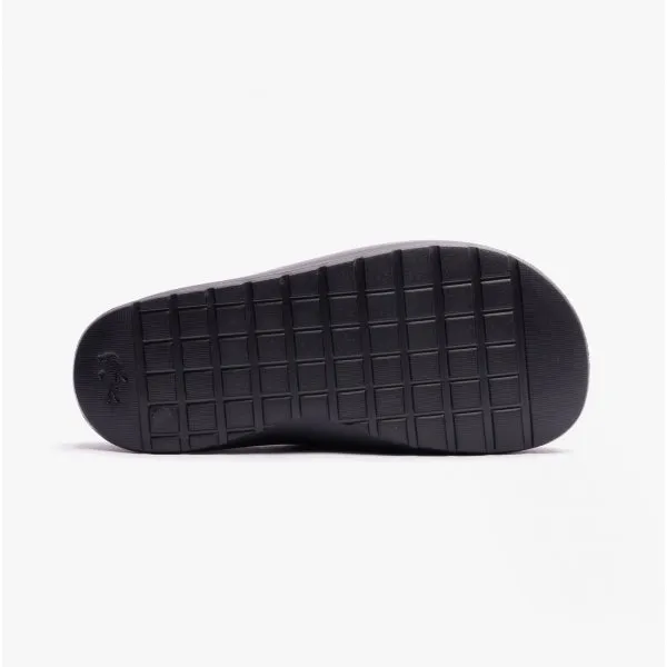 Lacoste CROCO 2.0 Womens Slider Sandals Black