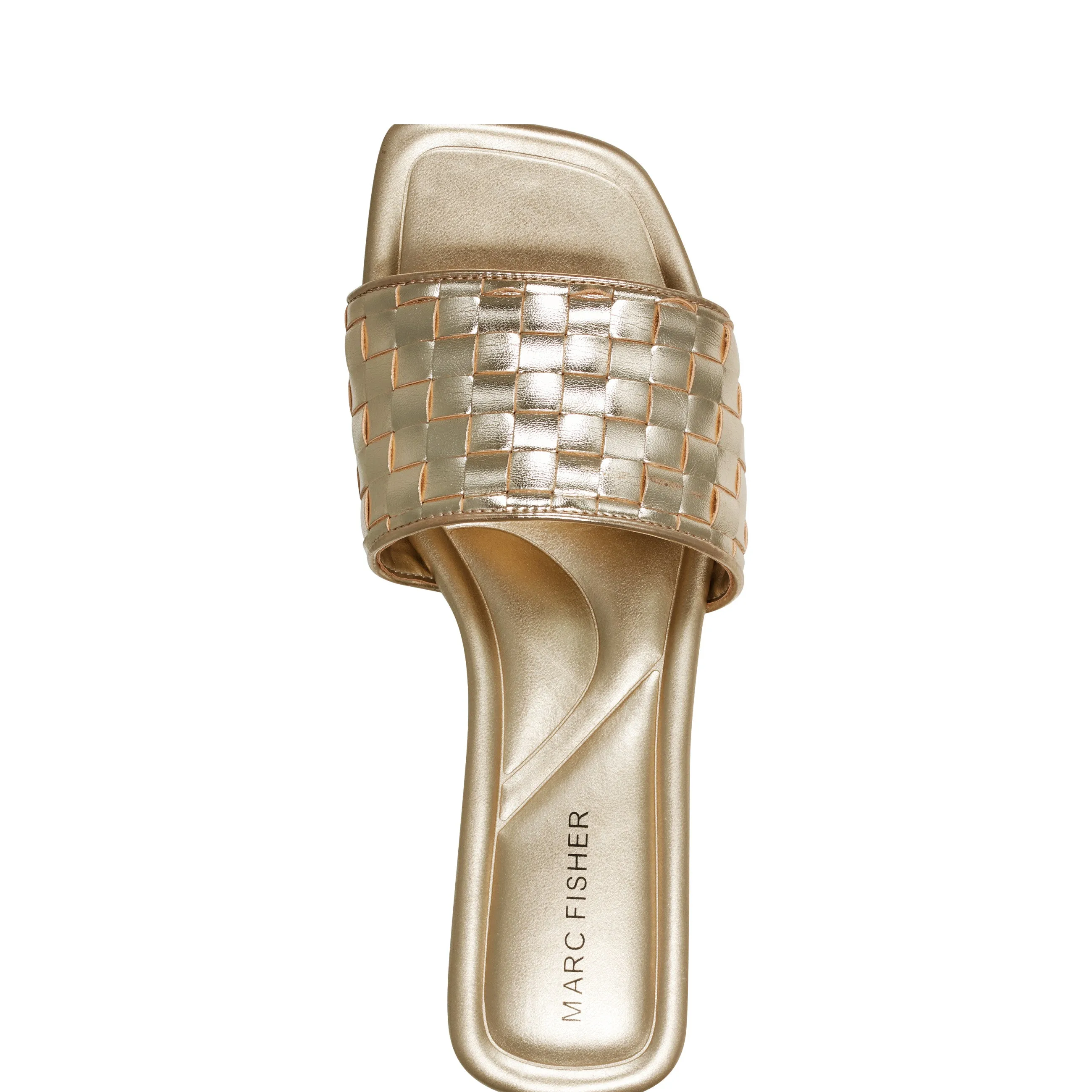 Lecee Woven Flat Sandal -MARC FISHER
