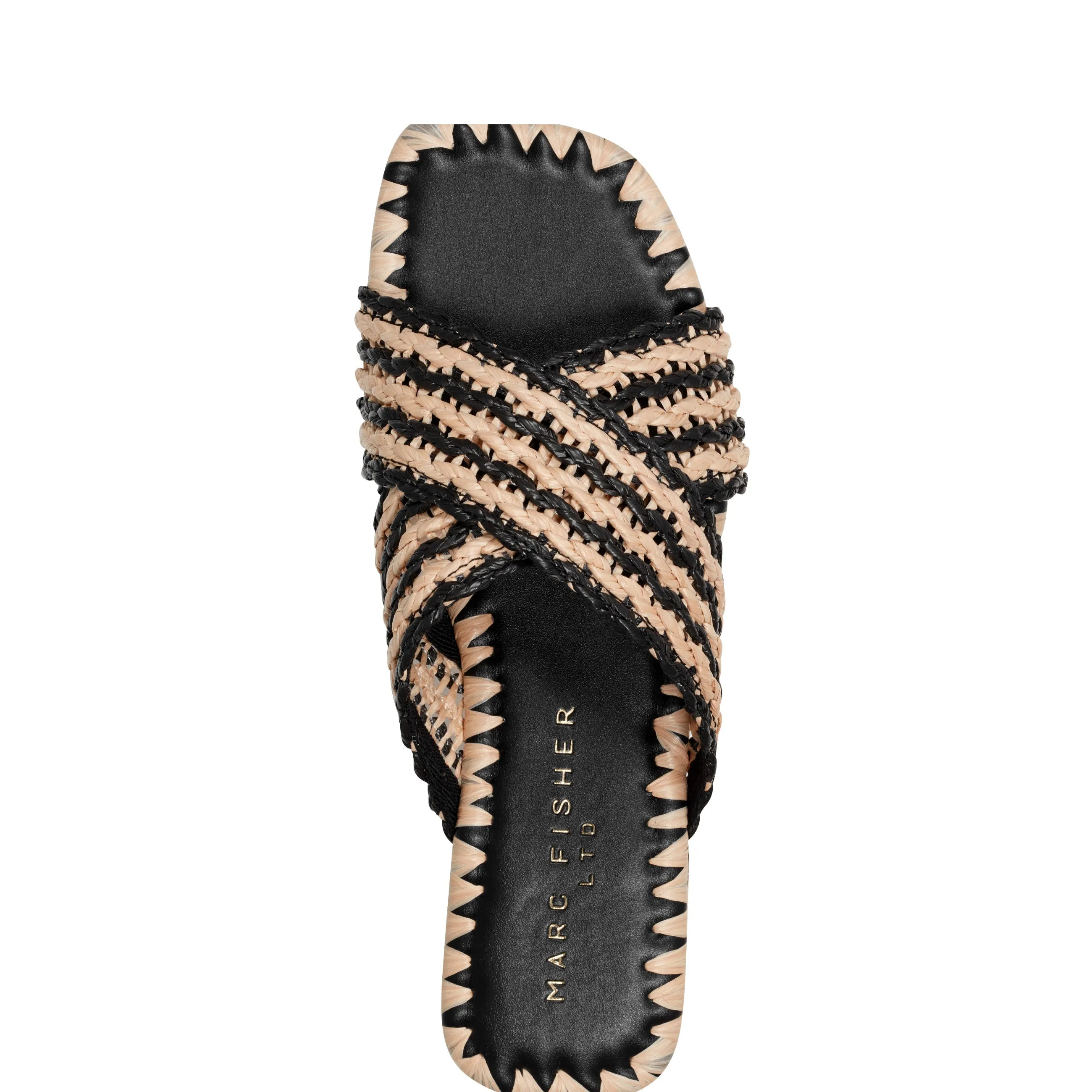 Nylie Flat Sandal -MARC FISHER