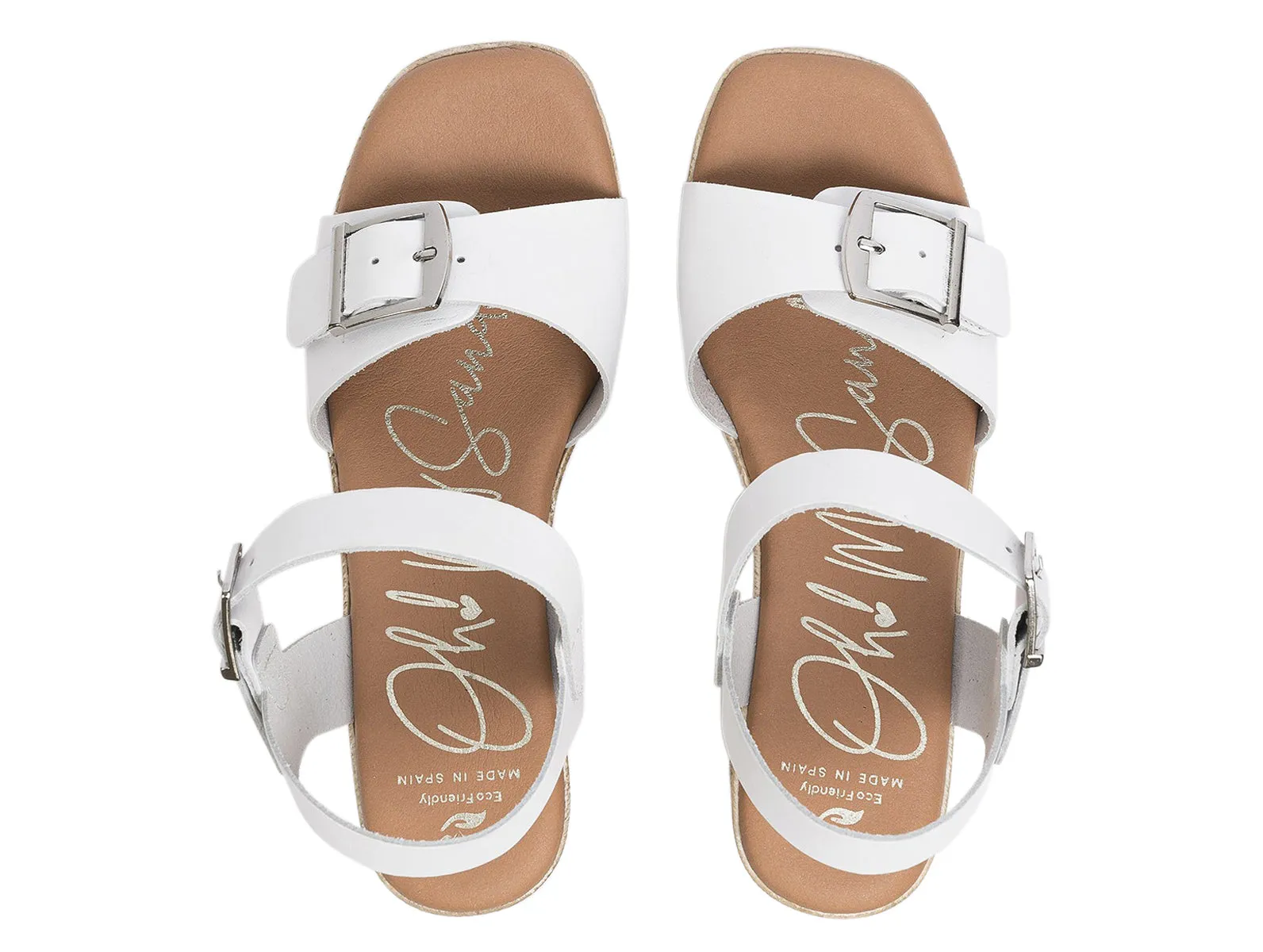 Oh! My Sandals 5459 Minerva - White