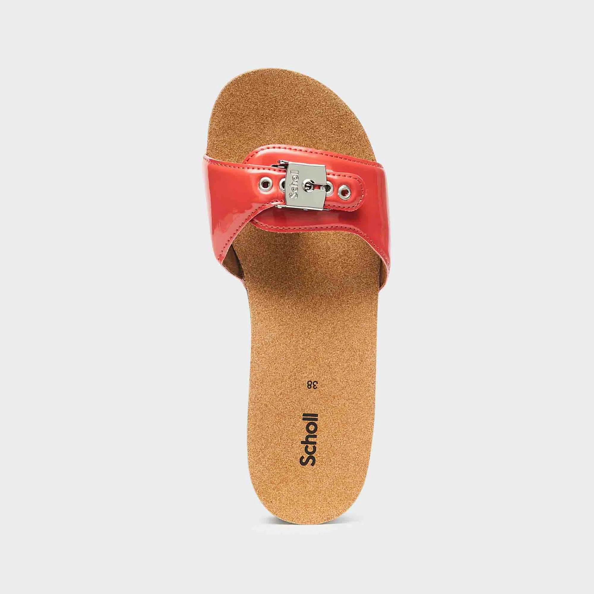 Pescura Heel Cork Women Shoes-Scholl