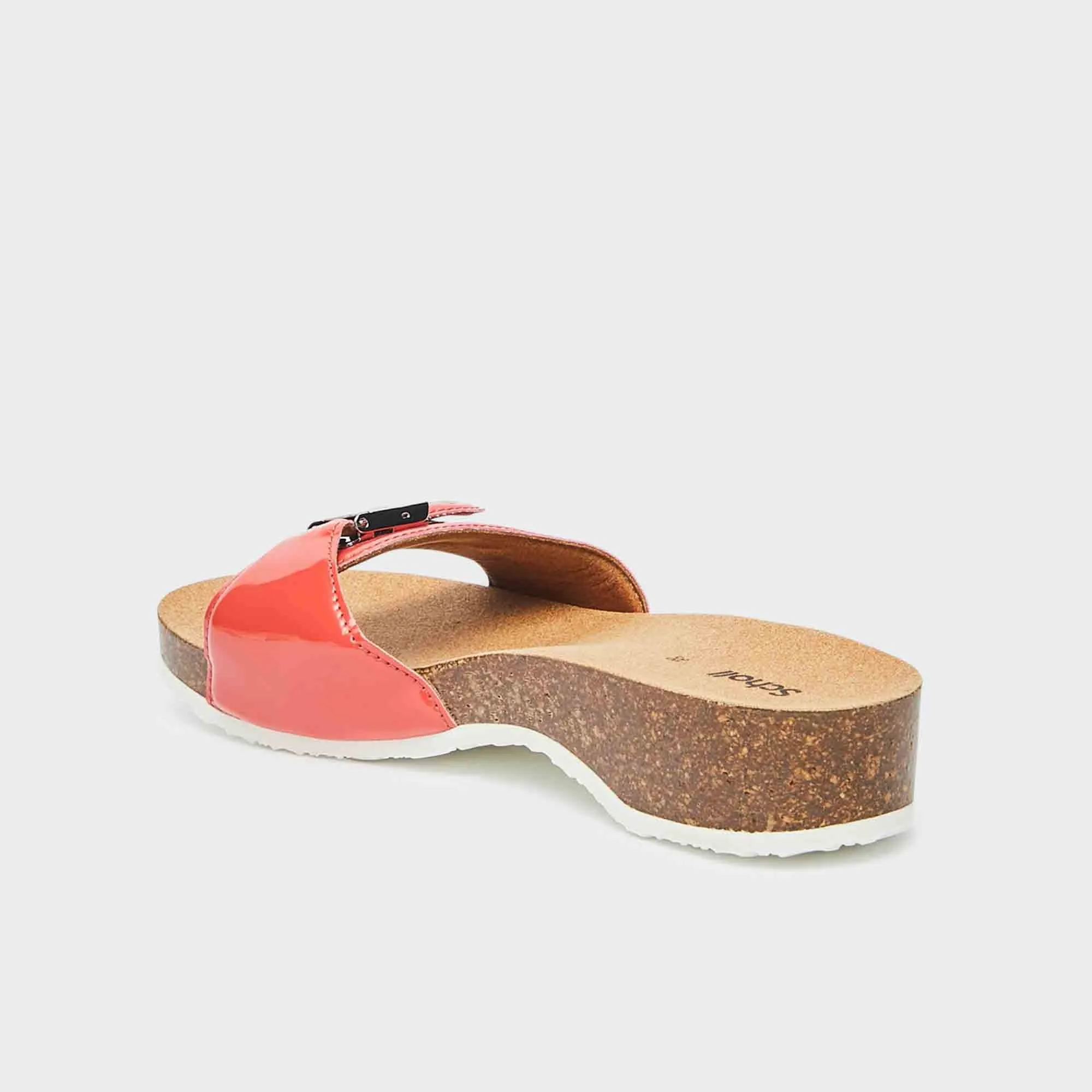 Pescura Heel Cork Women Shoes-Scholl