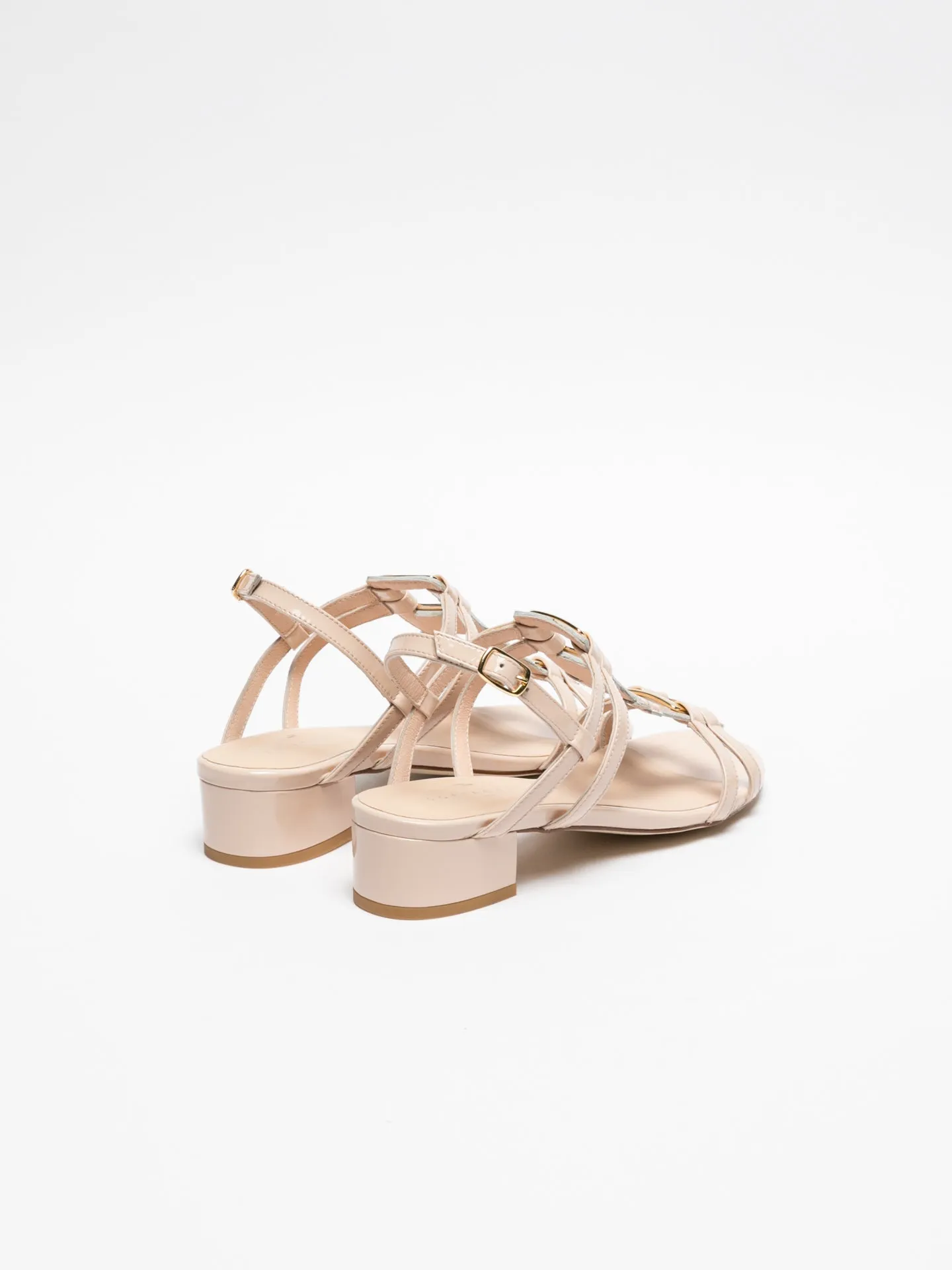 Pink Sling-Back Sandals