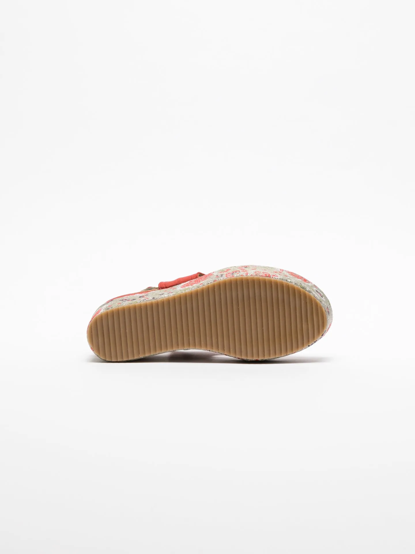 Red Platform Sandals