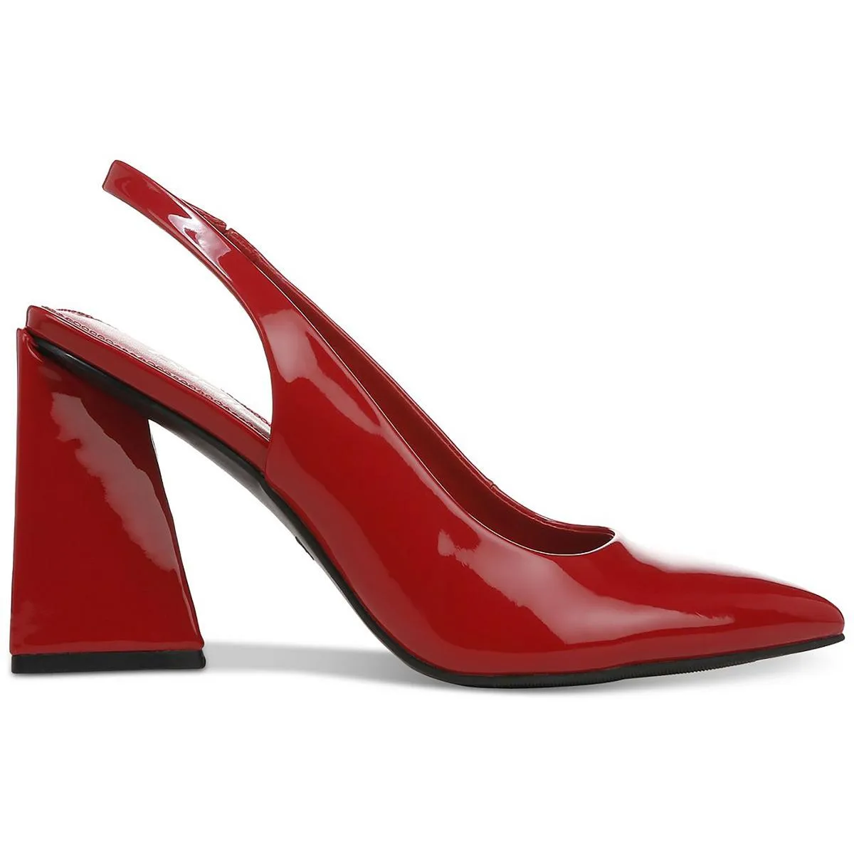 Reformation Arrica Womens Patent Slingback Pumps