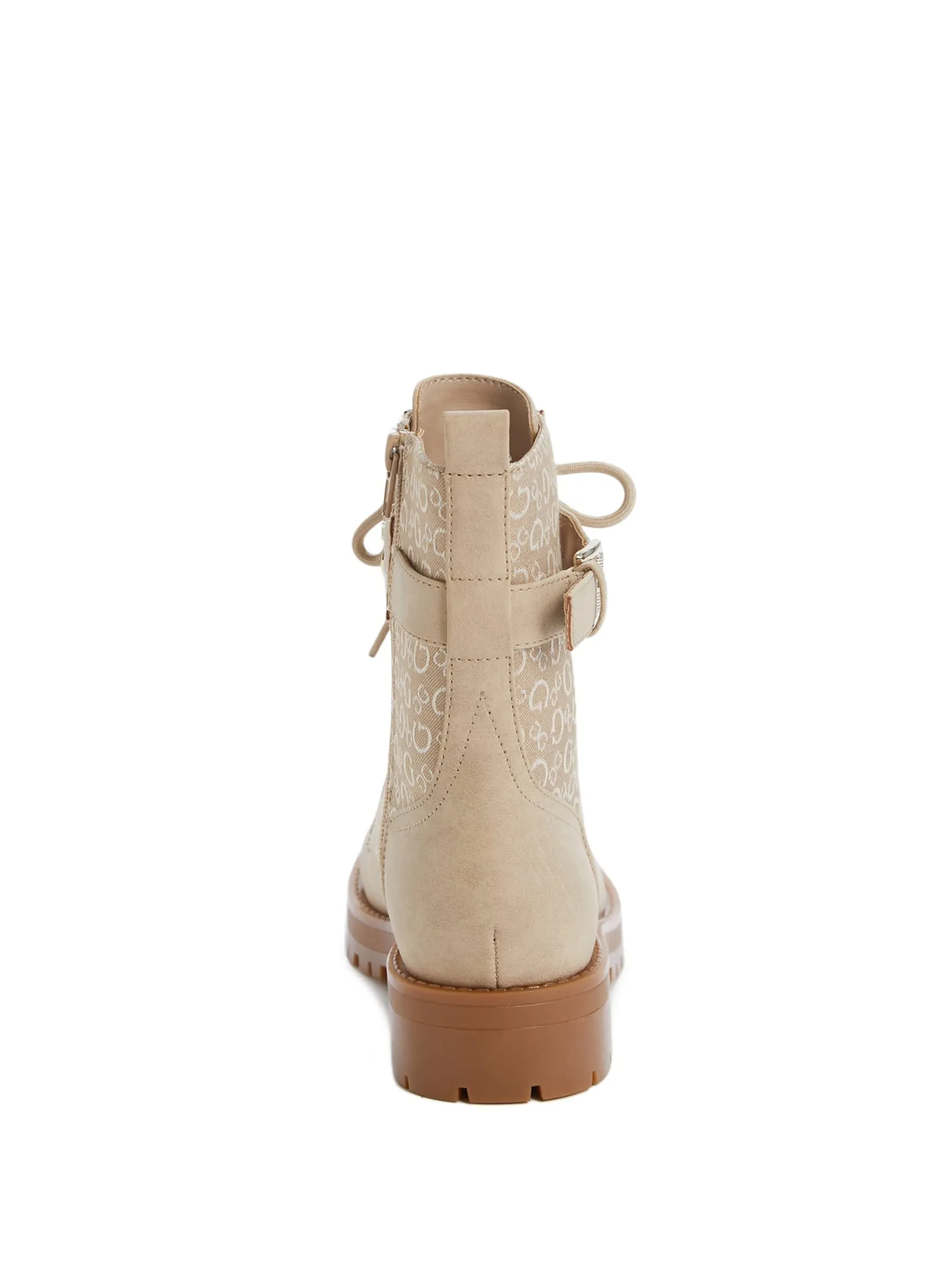 Reformation Avarry Logo Utility Booties