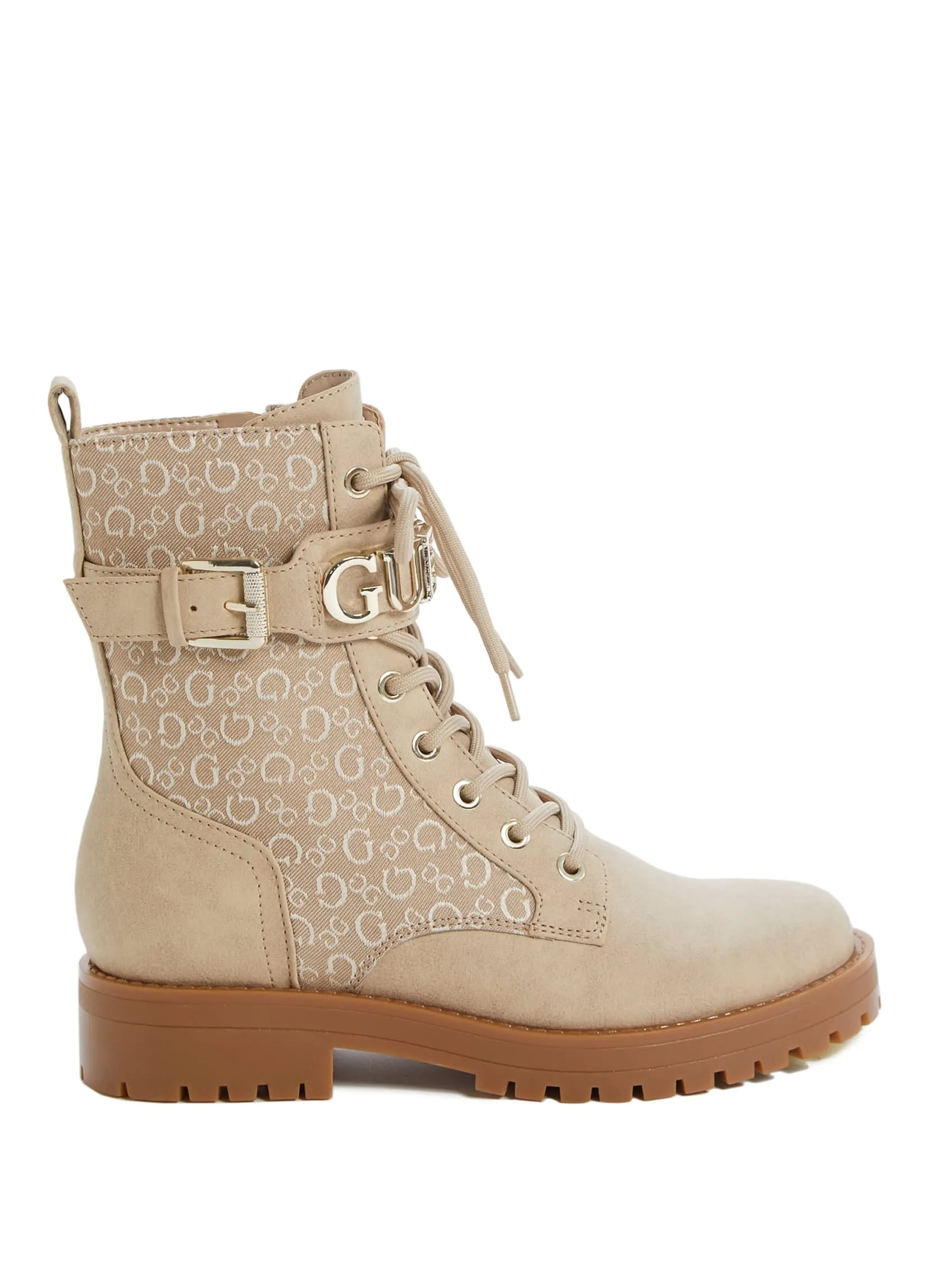 Reformation Avarry Logo Utility Booties