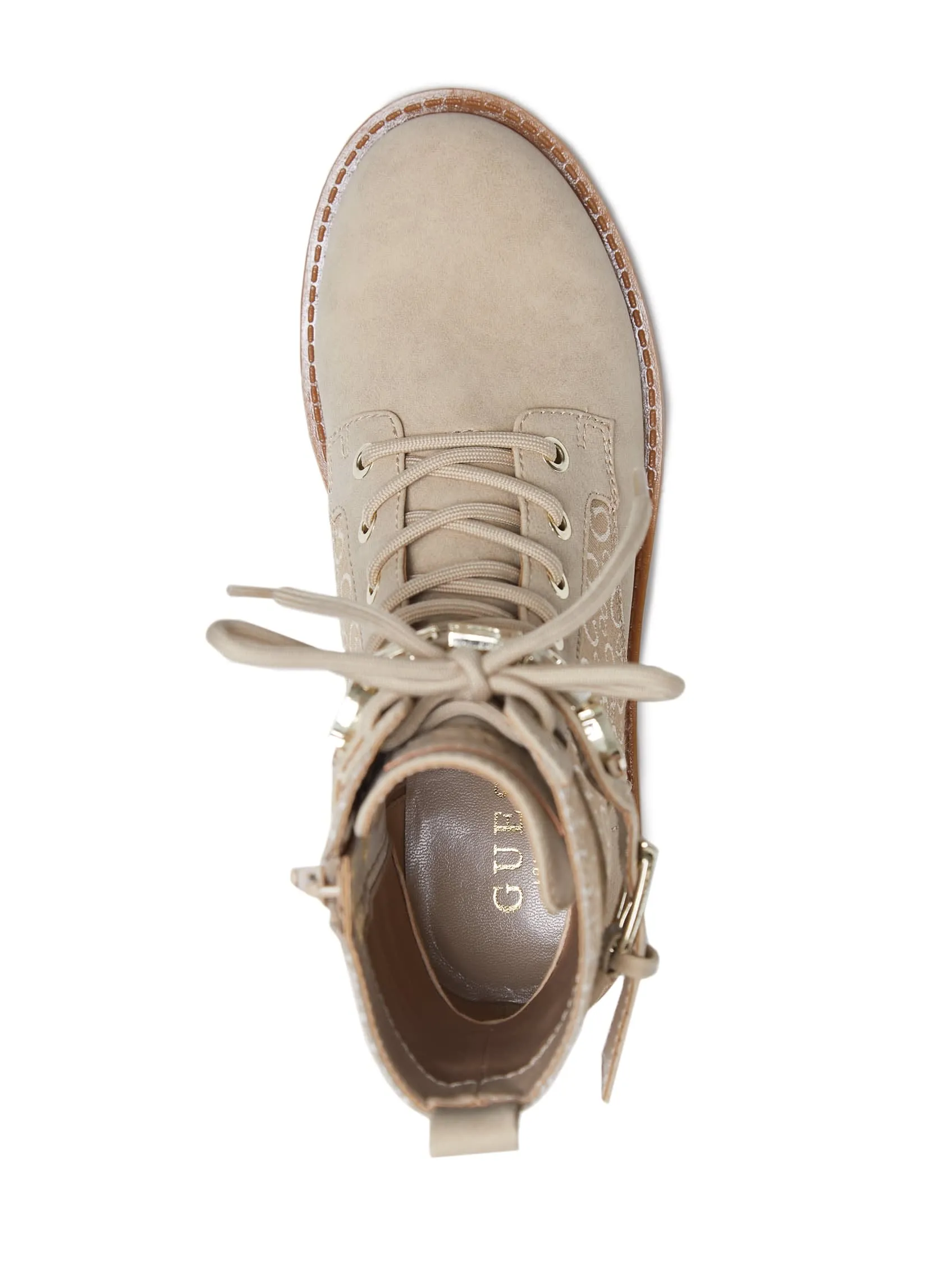 Reformation Avarry Logo Utility Booties