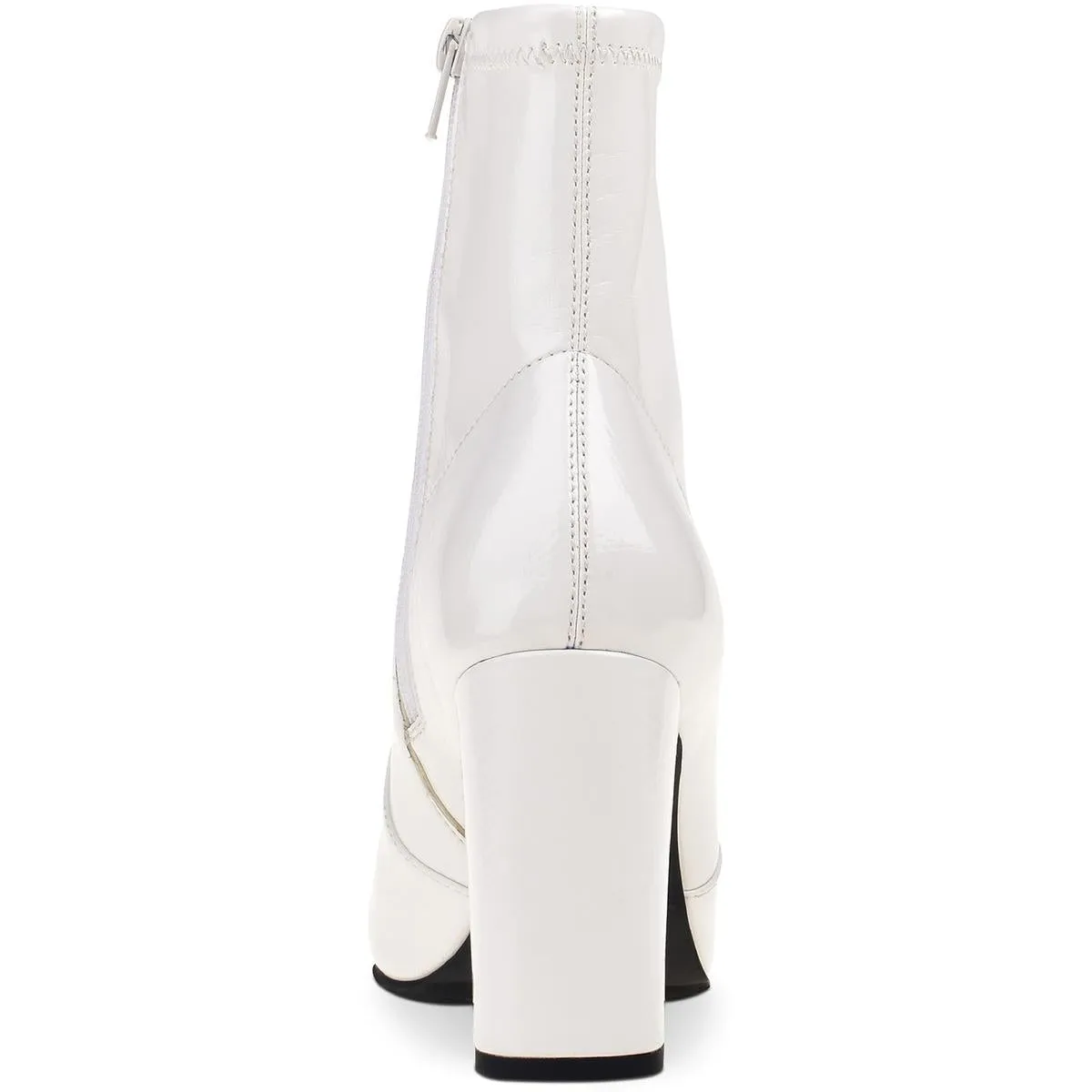 Reformation Becci Womens Patent Zipper Booties