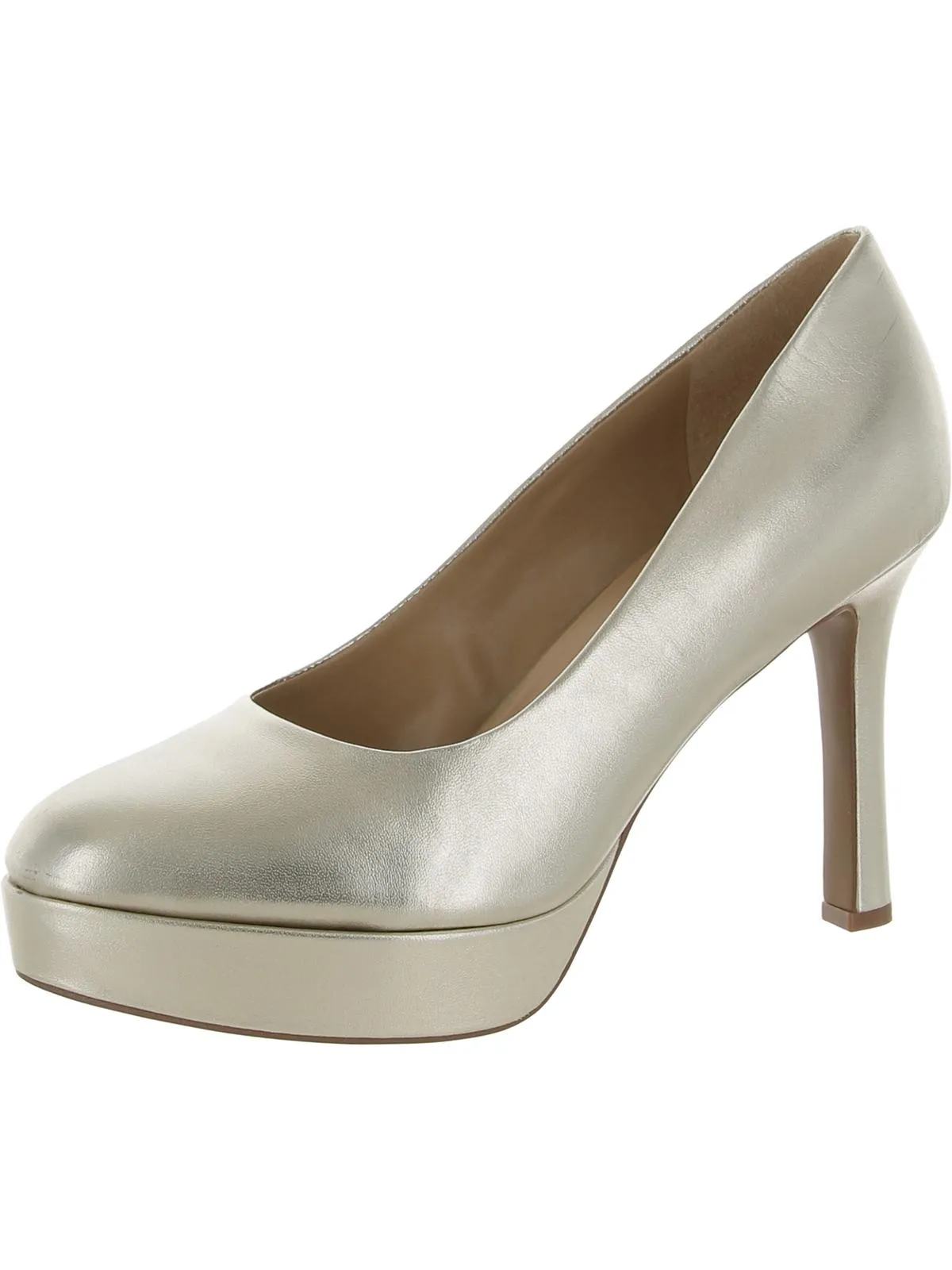 Reformation Camilla Womens Faux Leather Dressy Pumps