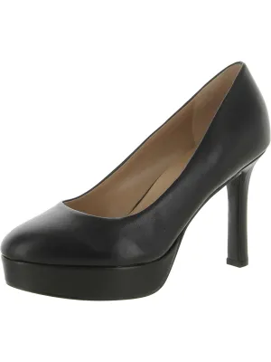 Reformation Camilla Womens Faux Leather Dressy Pumps